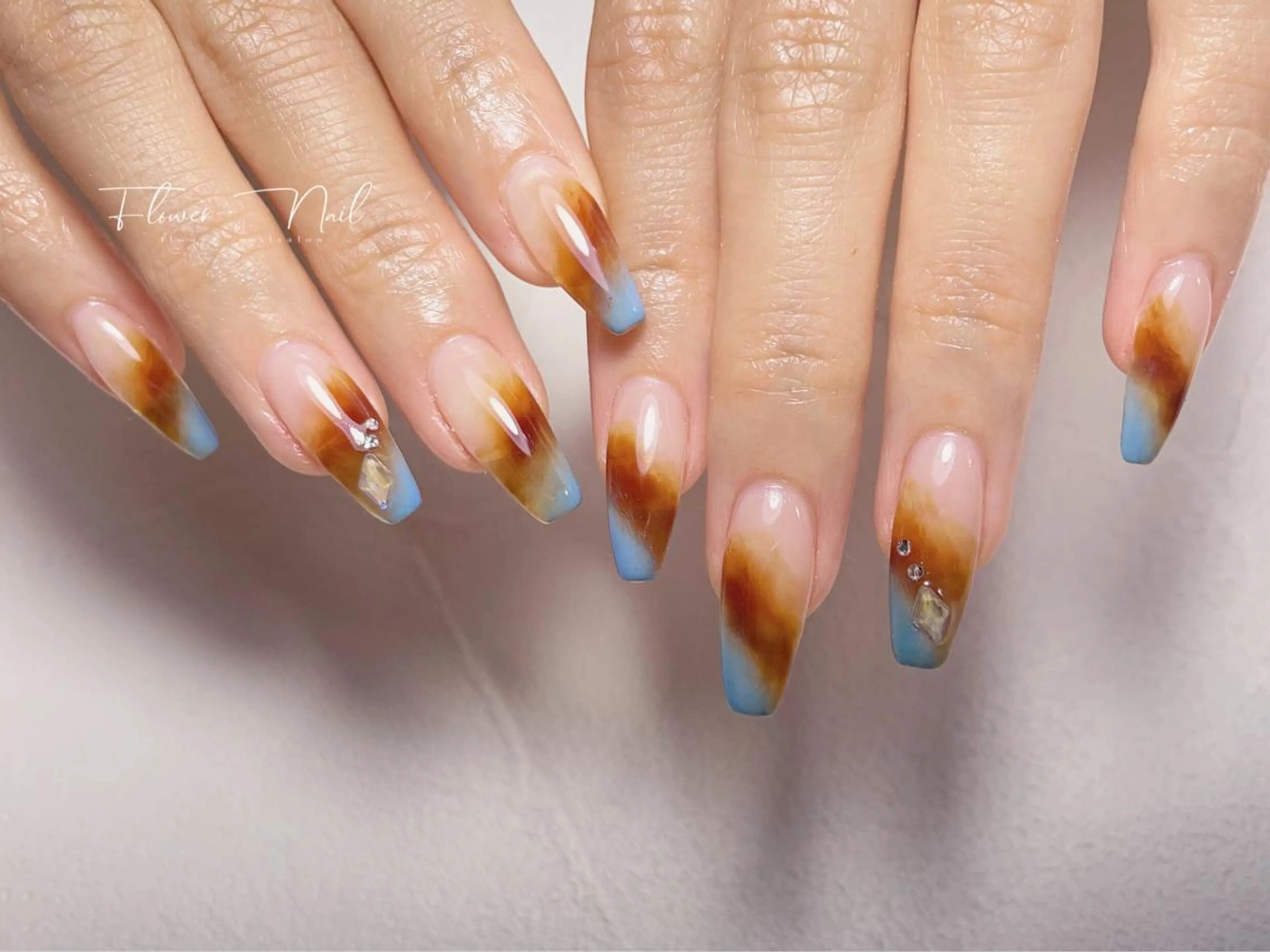 ネイル ハンドネイル Flower nailのネイルデザイン