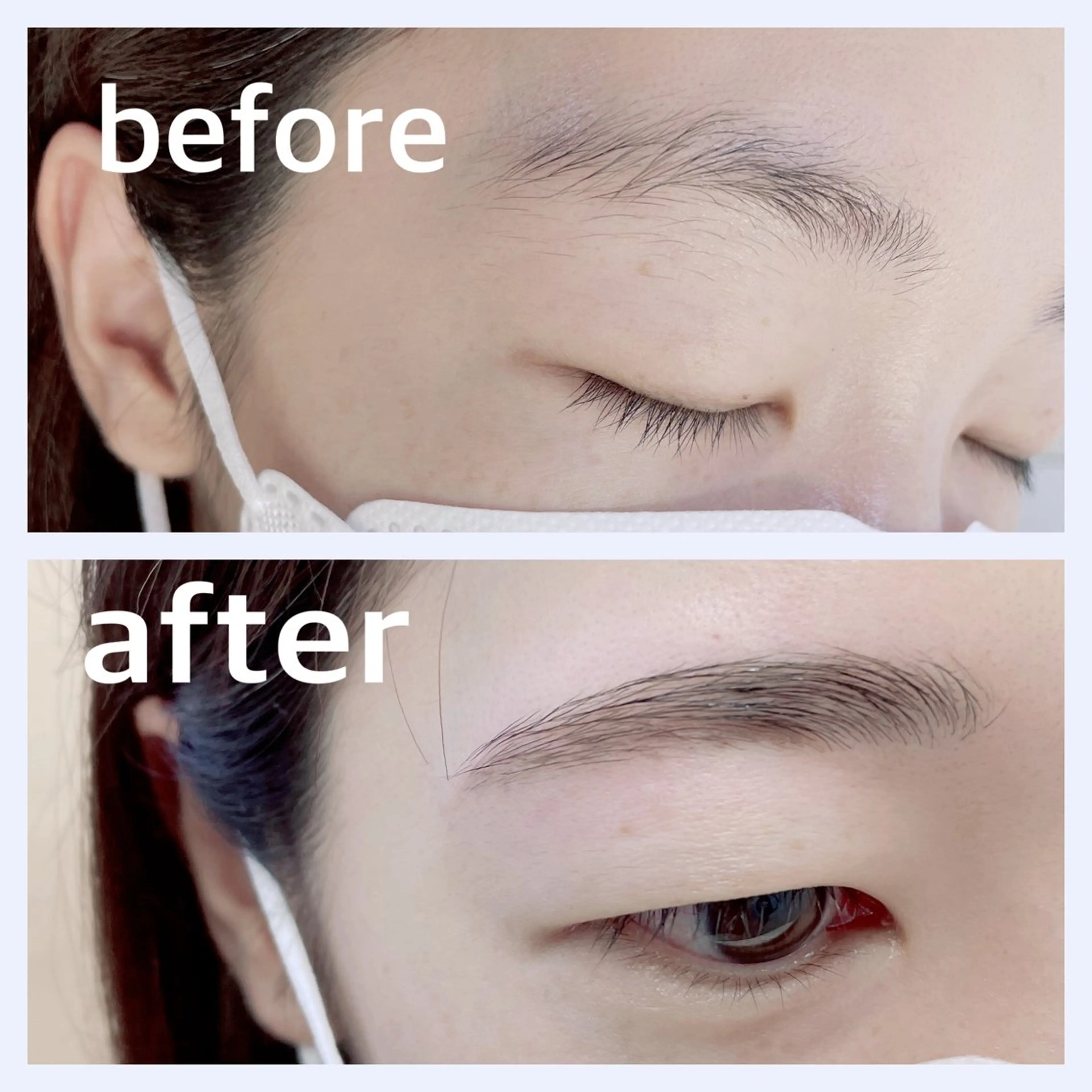 アイブロウ une所属・une mizuhoの眉毛・アイブロウイメージ