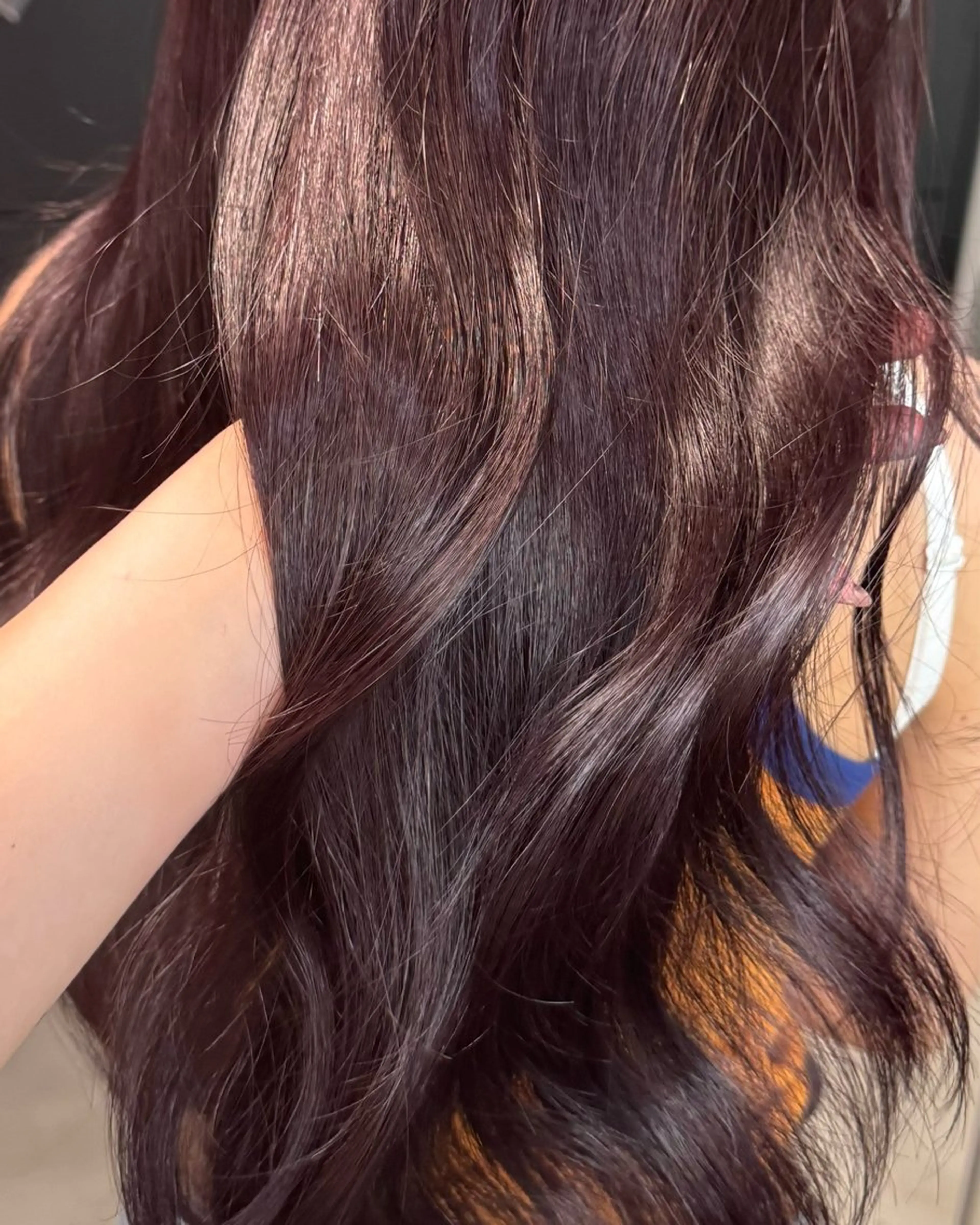 ロング カラー 艶カラー♡クール トレンドヘア♡アユミのヘアスタイル