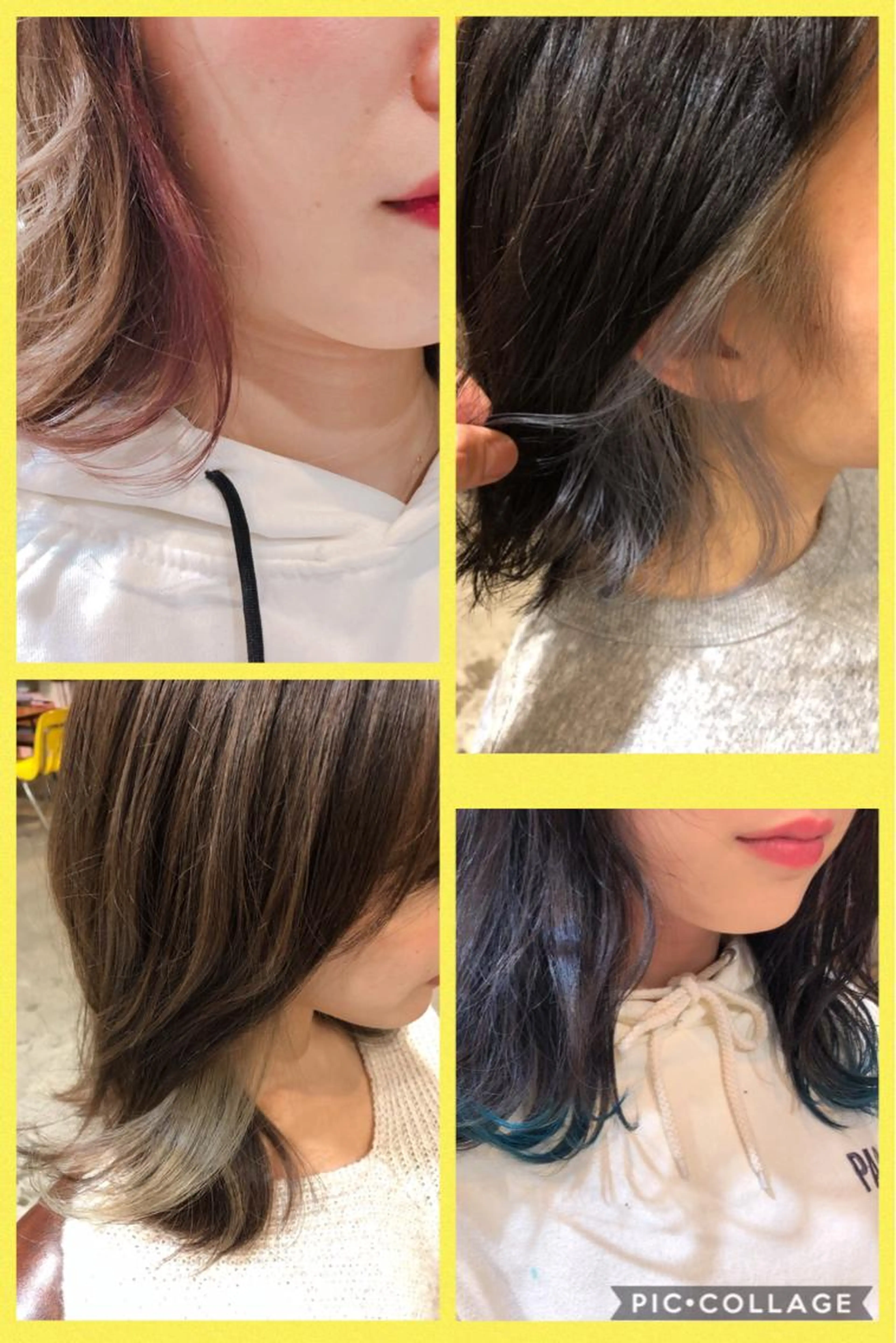 ☀️大人気✨ポイントWカラー（インナーブリーチ＋全体カラー）➕艶トリートメント☀️の写真