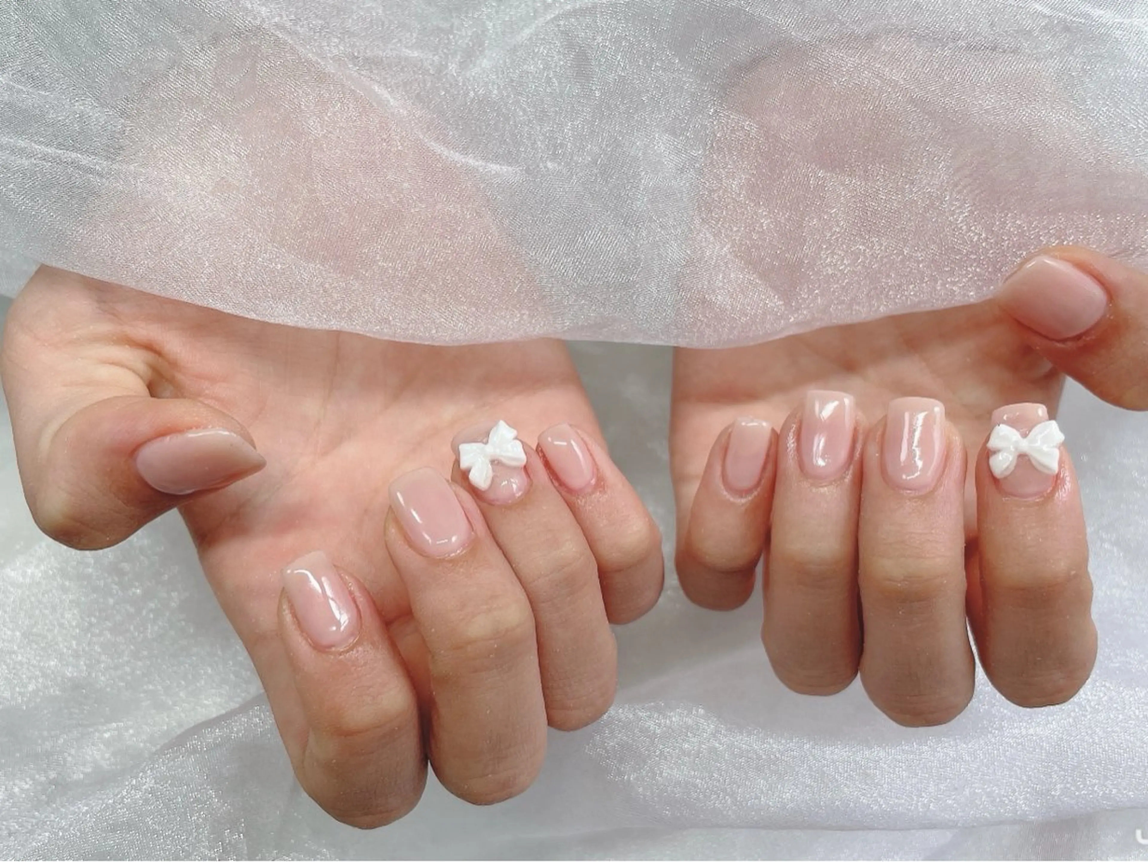 ネイル シンプルネイル 春ネイル BABY LION :Linaのネイルデザイン