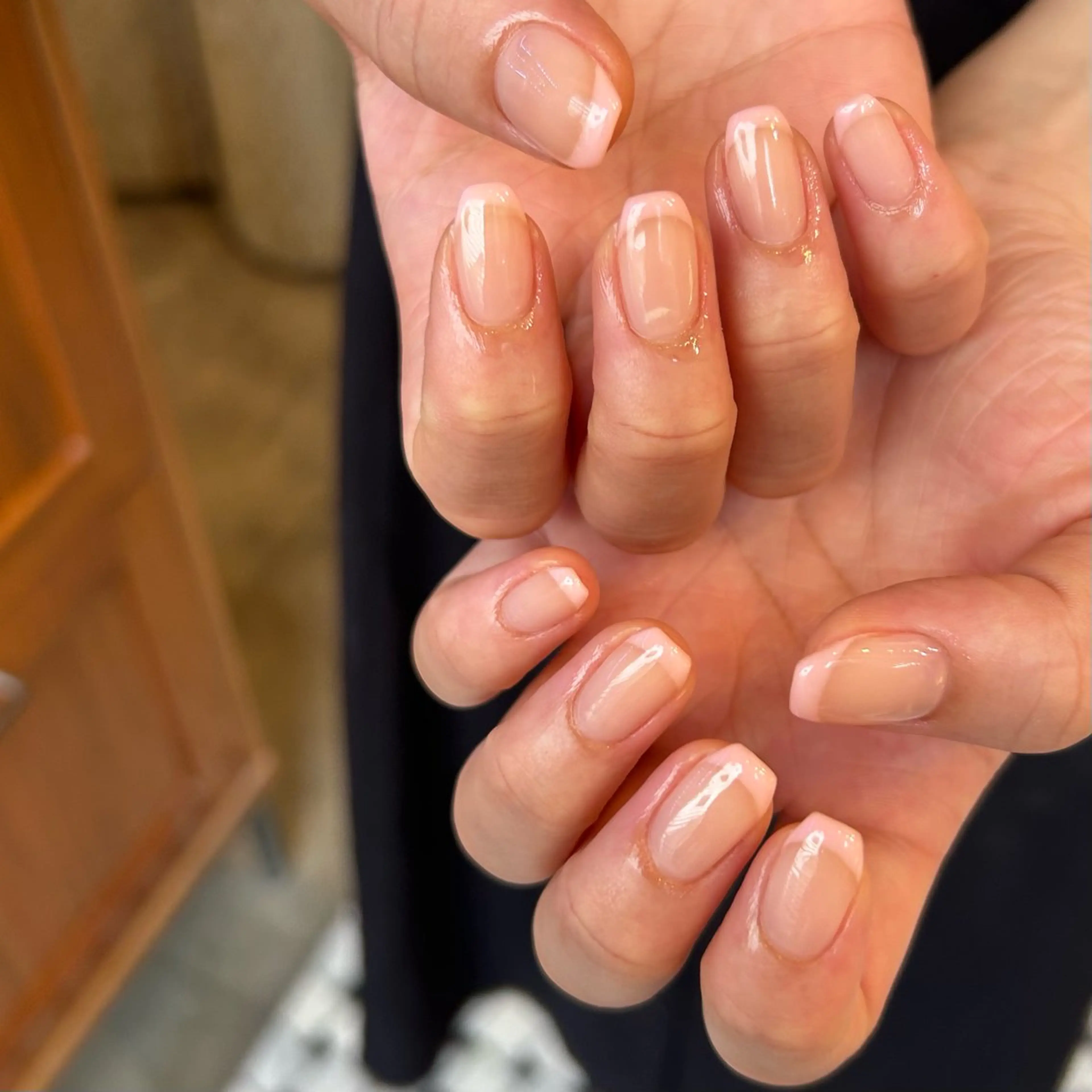 ネイル フレンチネイル Yumi 広尾→銀座のネイルデザイン