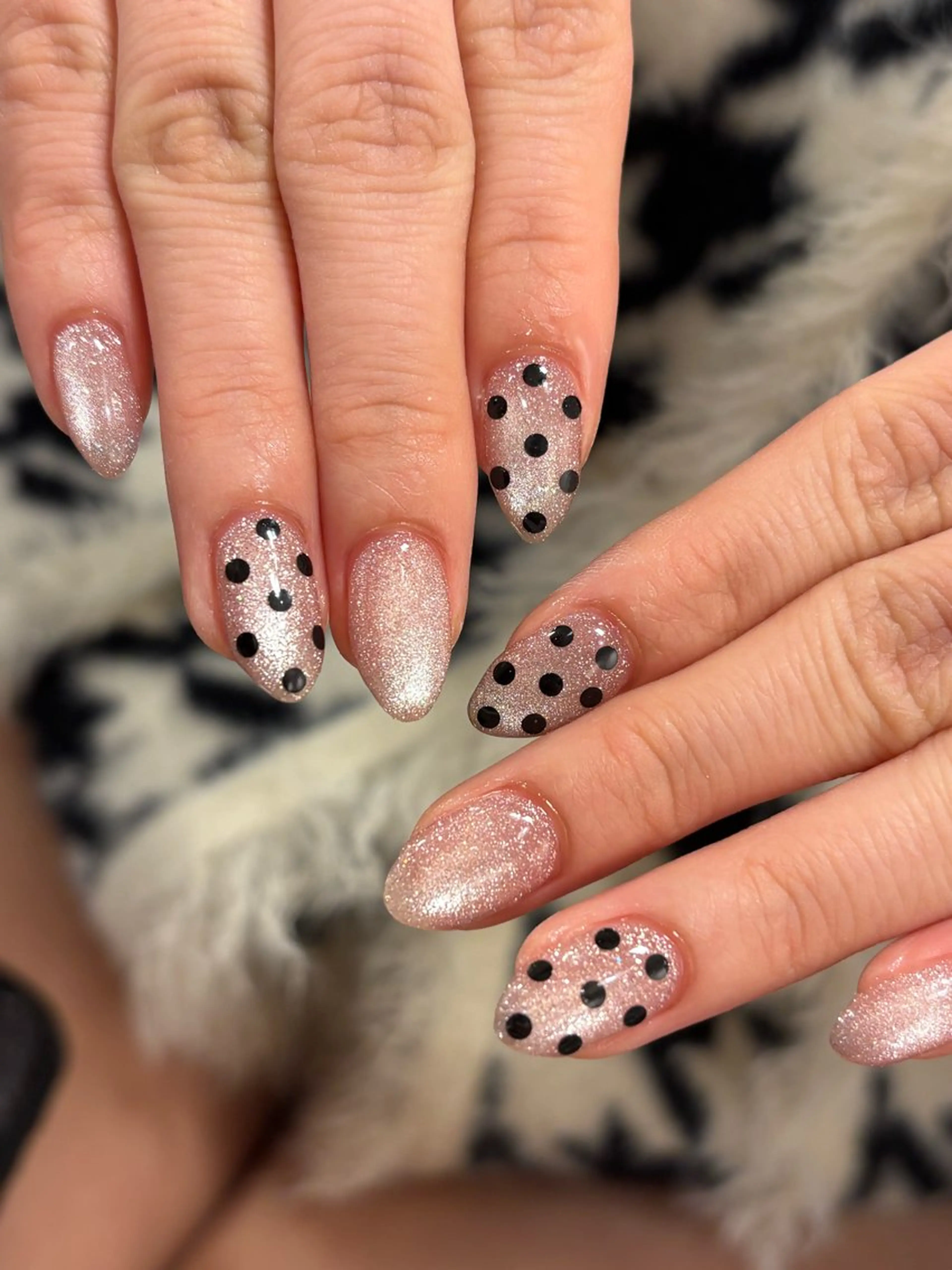 ネイル フラッシュネイル フラッシュマグ ジェルネイル キラキラネイル マグネットネイル TRU Hinaのネイルデザイン