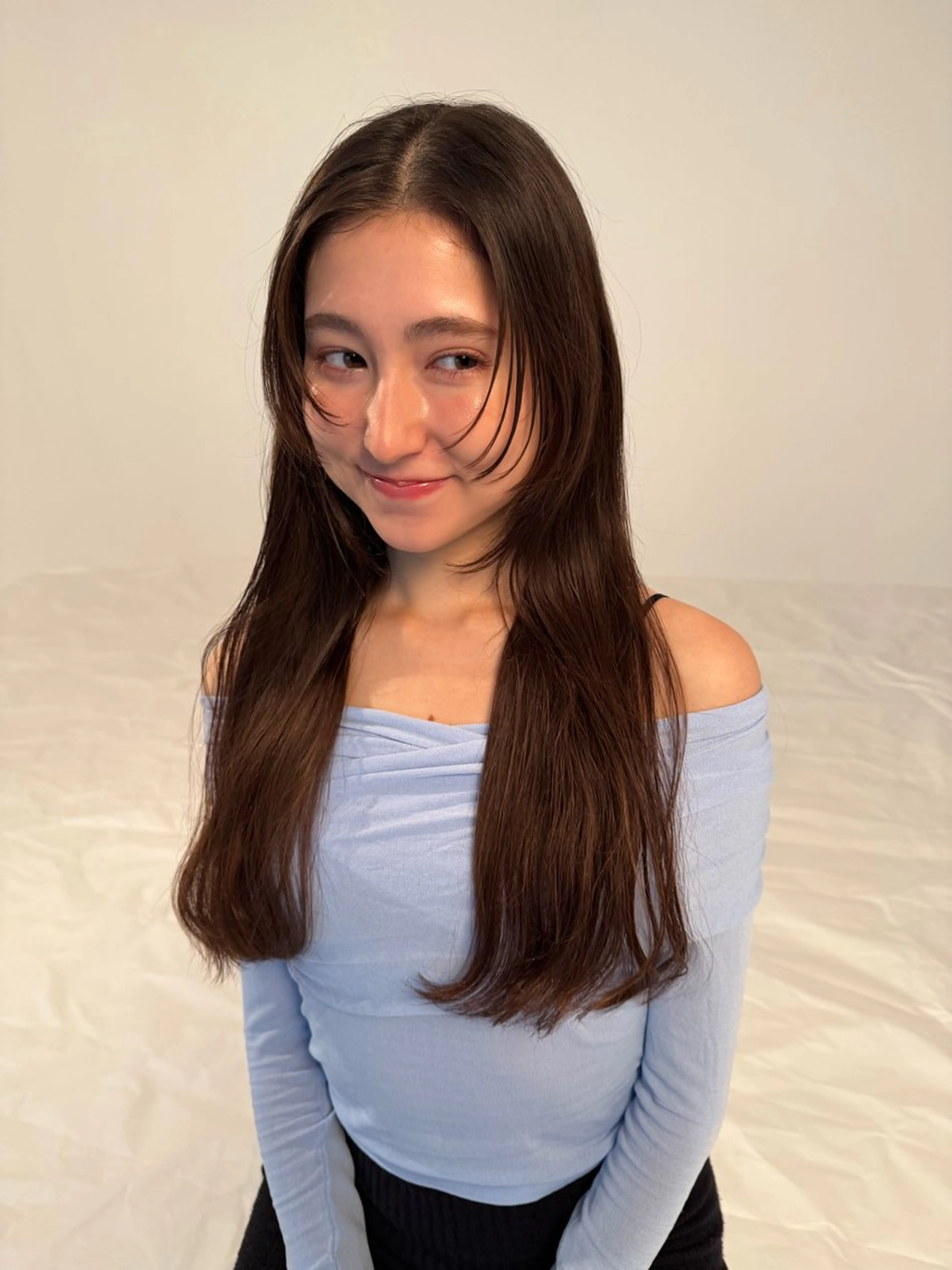 ロング カット トリートメント ヘアメイク美容師 ayanoのヘアスタイル