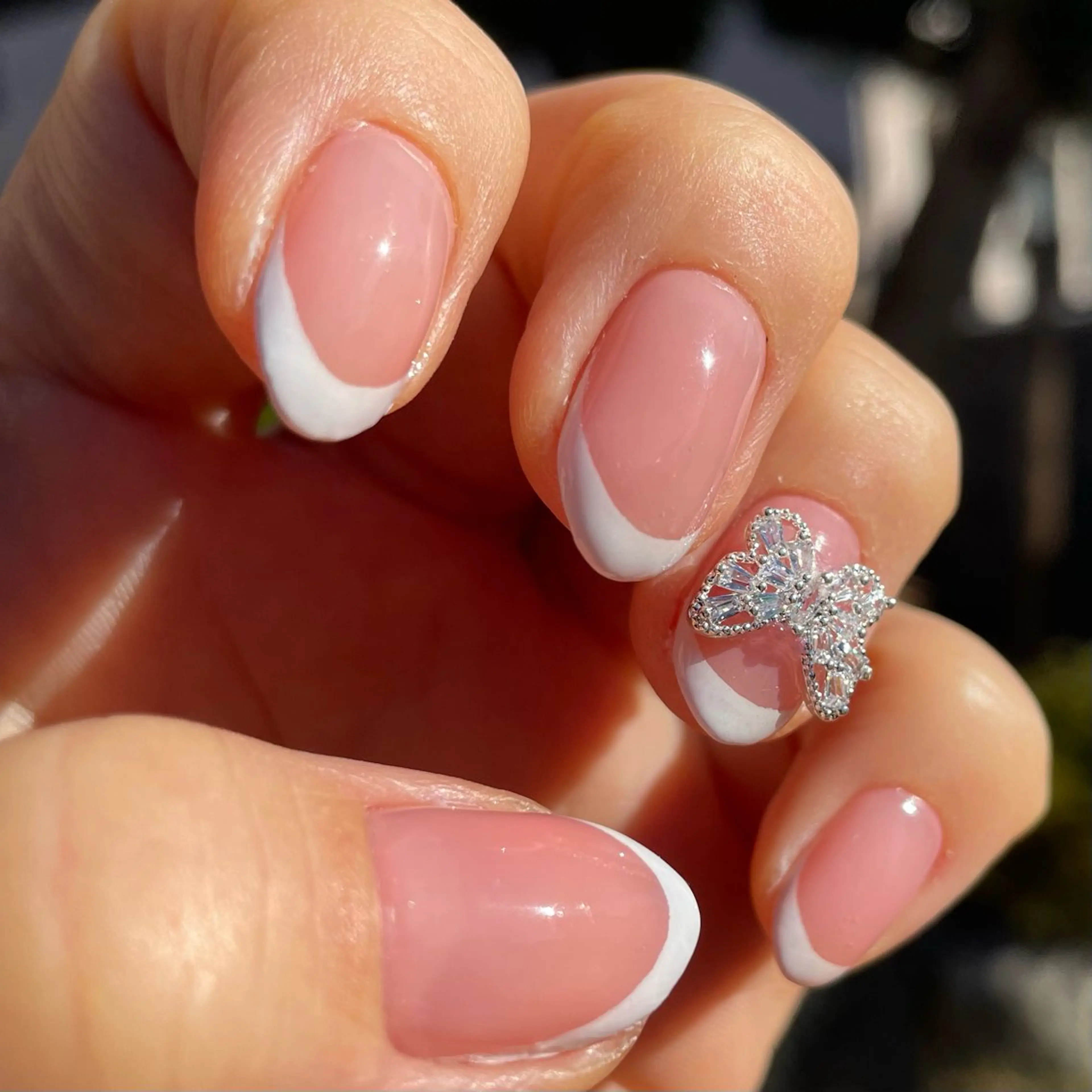 ネイル フレンチネイル 韓国ネイル nailsalon kitのネイルデザイン