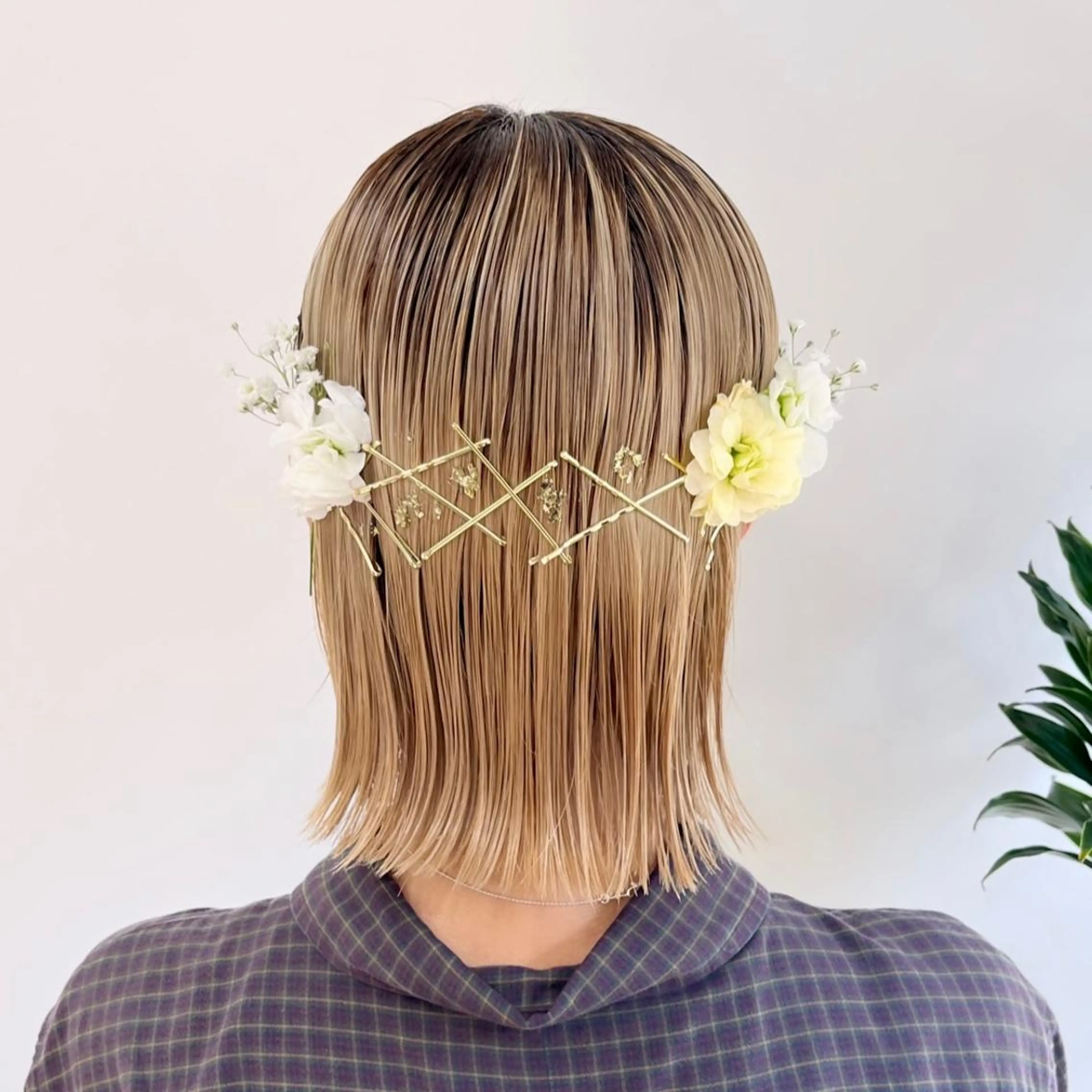 ミディアム カラー ヘアアレンジ 成人式 結婚式・ブライダル 入学式 卒業式のヘアスタイル 似合わせカット HIROKO / 透明感暖色カラー🎀のヘアスタイル