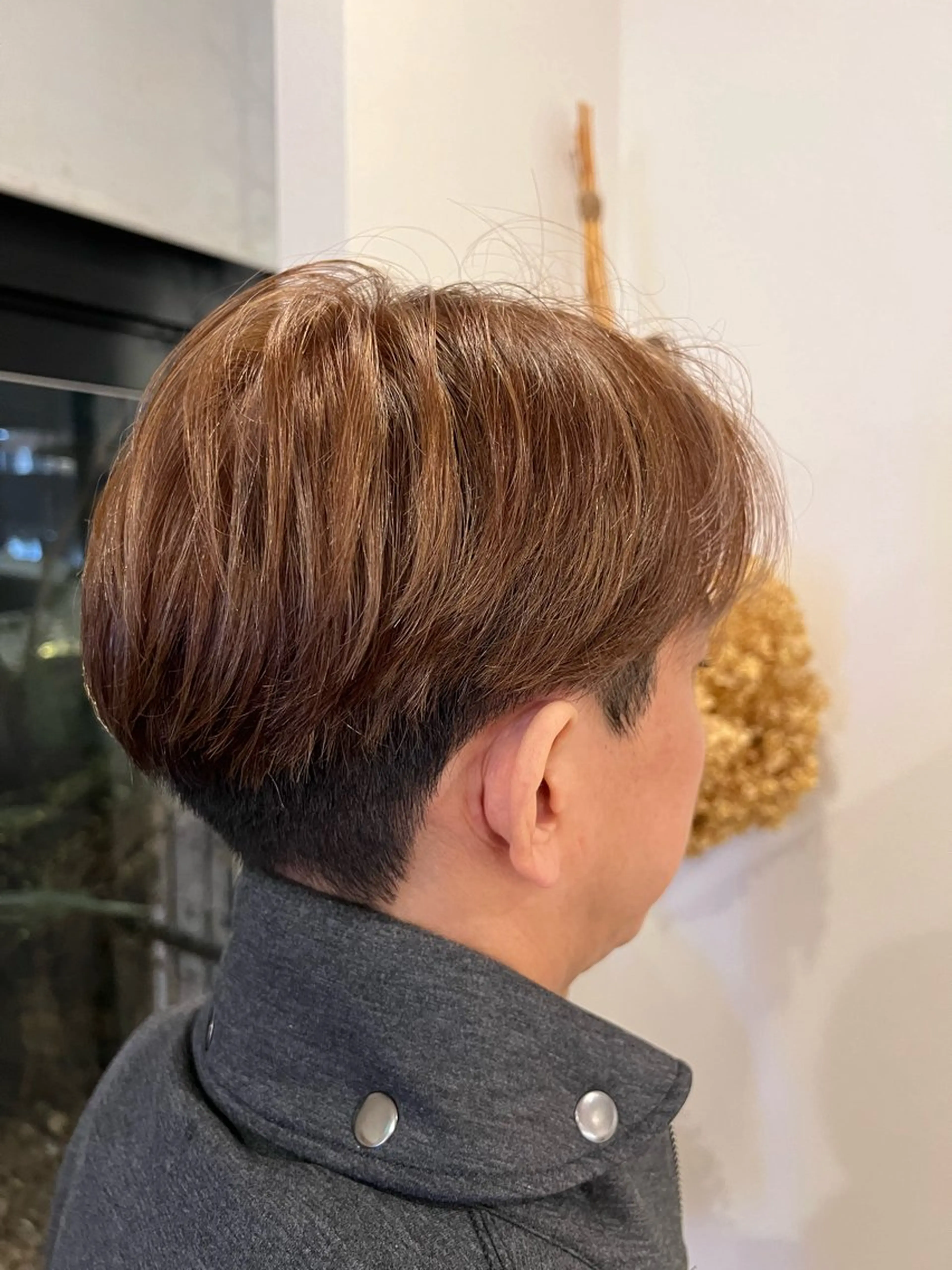 ショート 【本陣】カット モデル/朝岡 慧のヘアスタイル