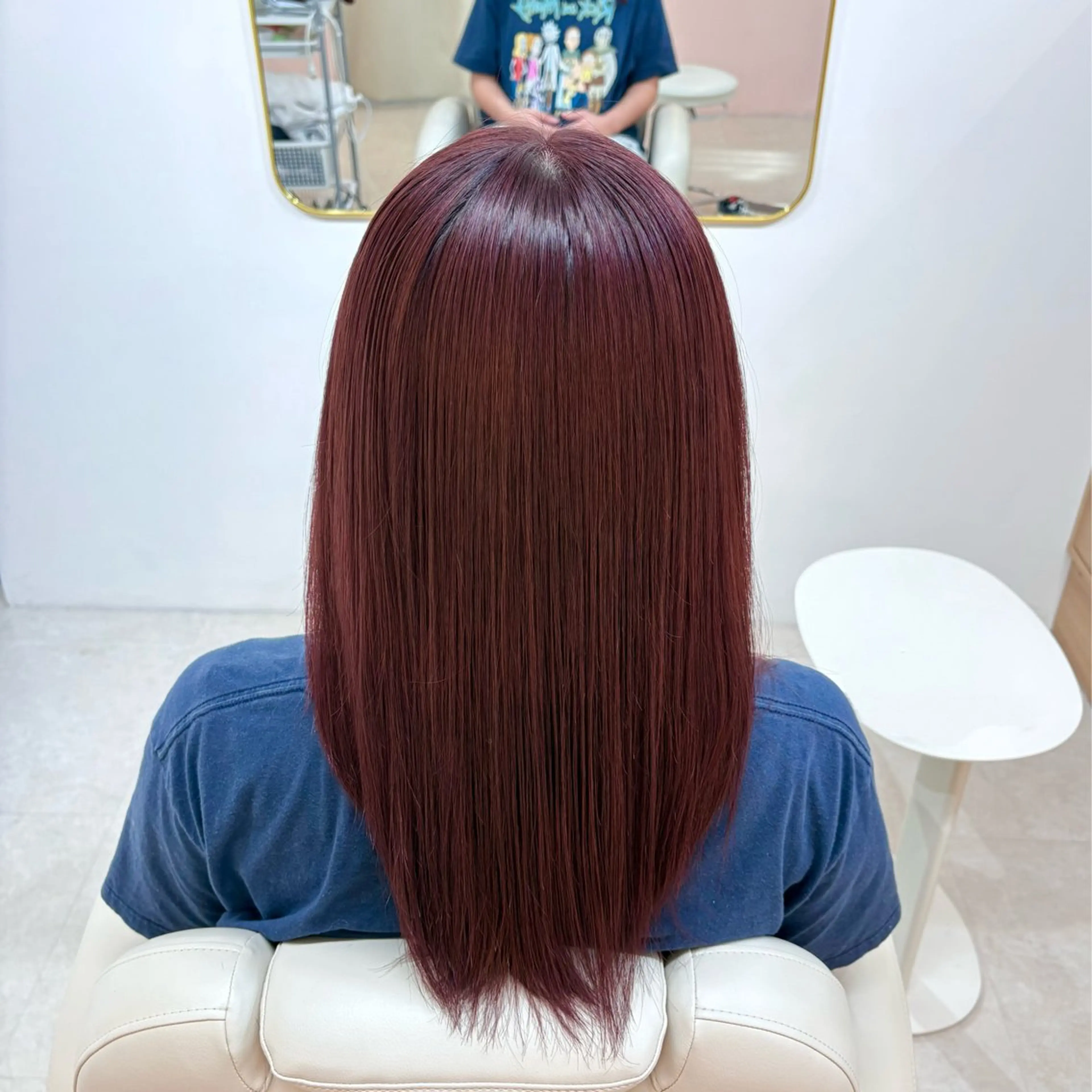 ミディアム カット ヘアカラー トリートメント Seek🎀 Aoiのヘアスタイル