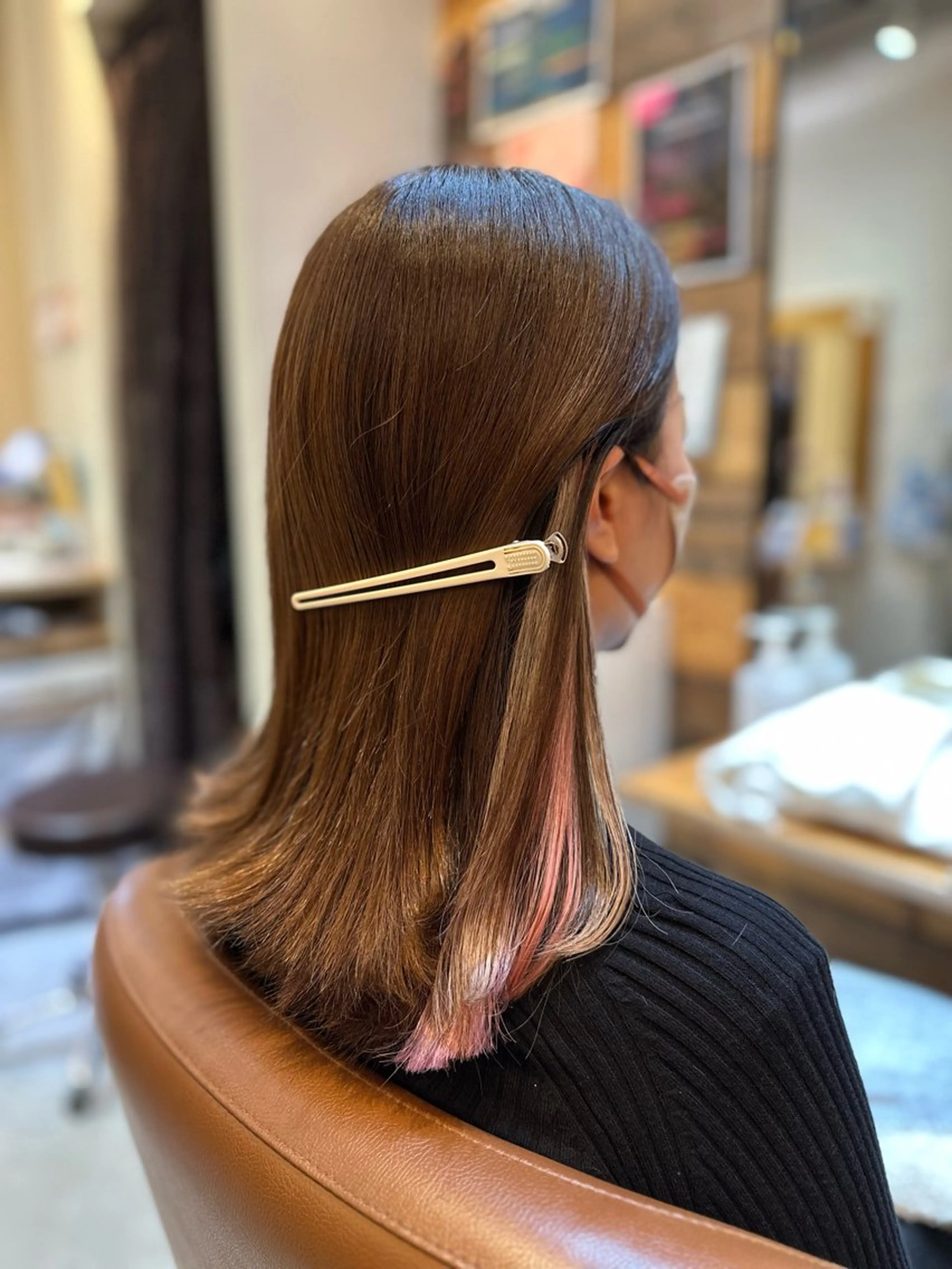 ミディアム 青石 ちゃおのヘアスタイル