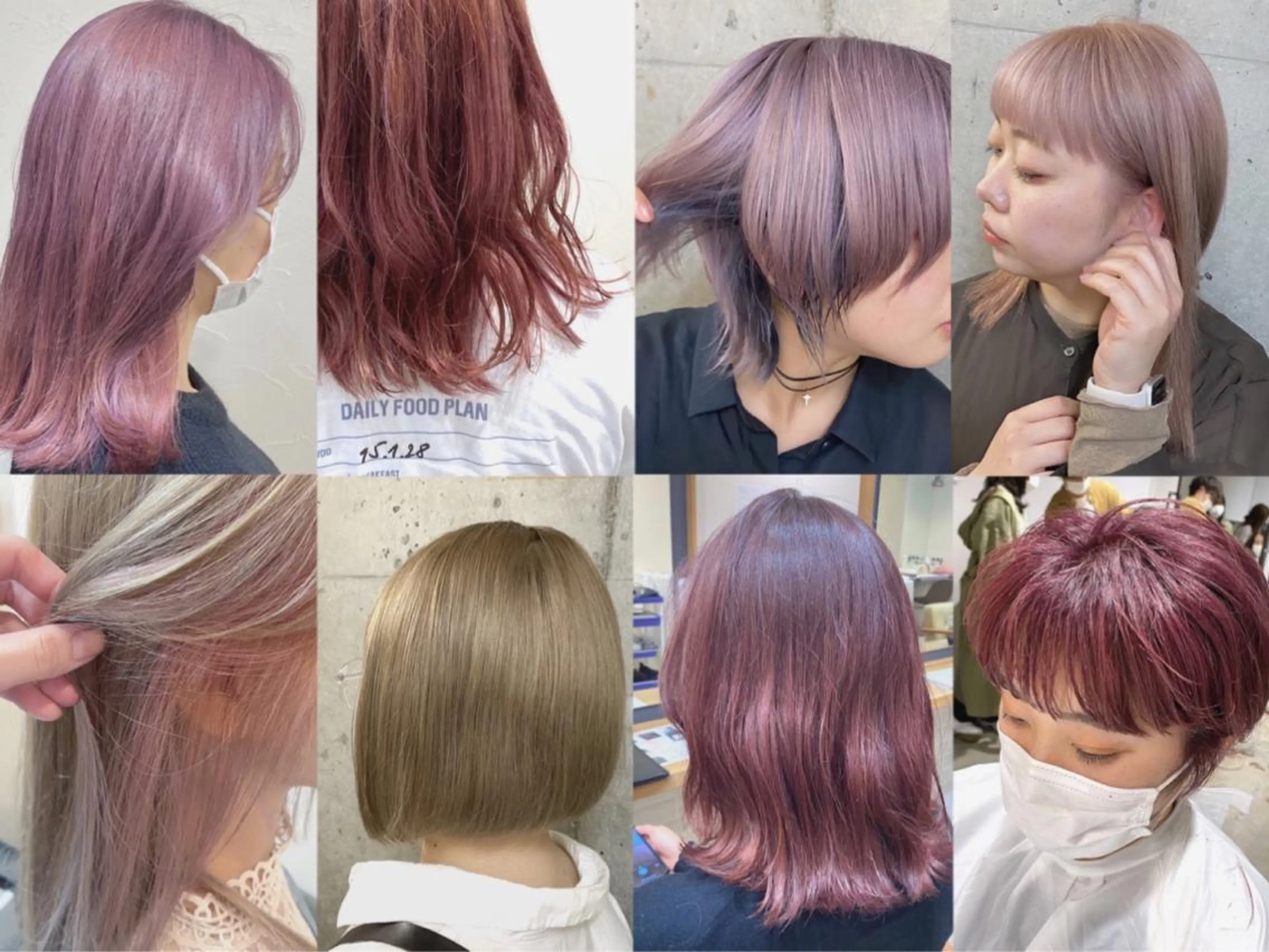 ミディアム ショートヘアとカラー の専門家/もりしーのヘアスタイル