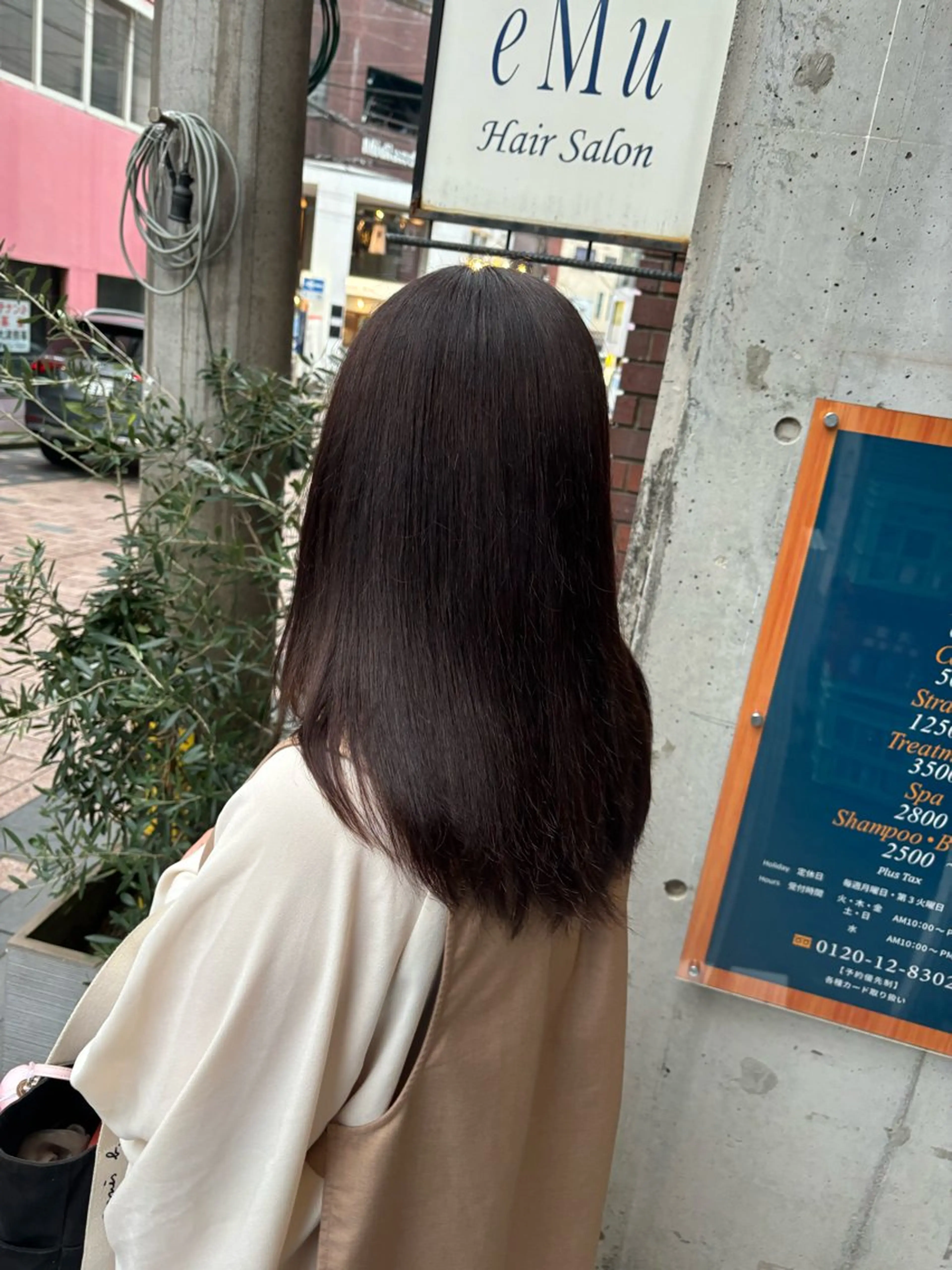 カラー ブラウンカラー ラベンダーカラー ヘアカラー トリートメント eMu🎀 🤍MIYU🤍のヘアスタイル