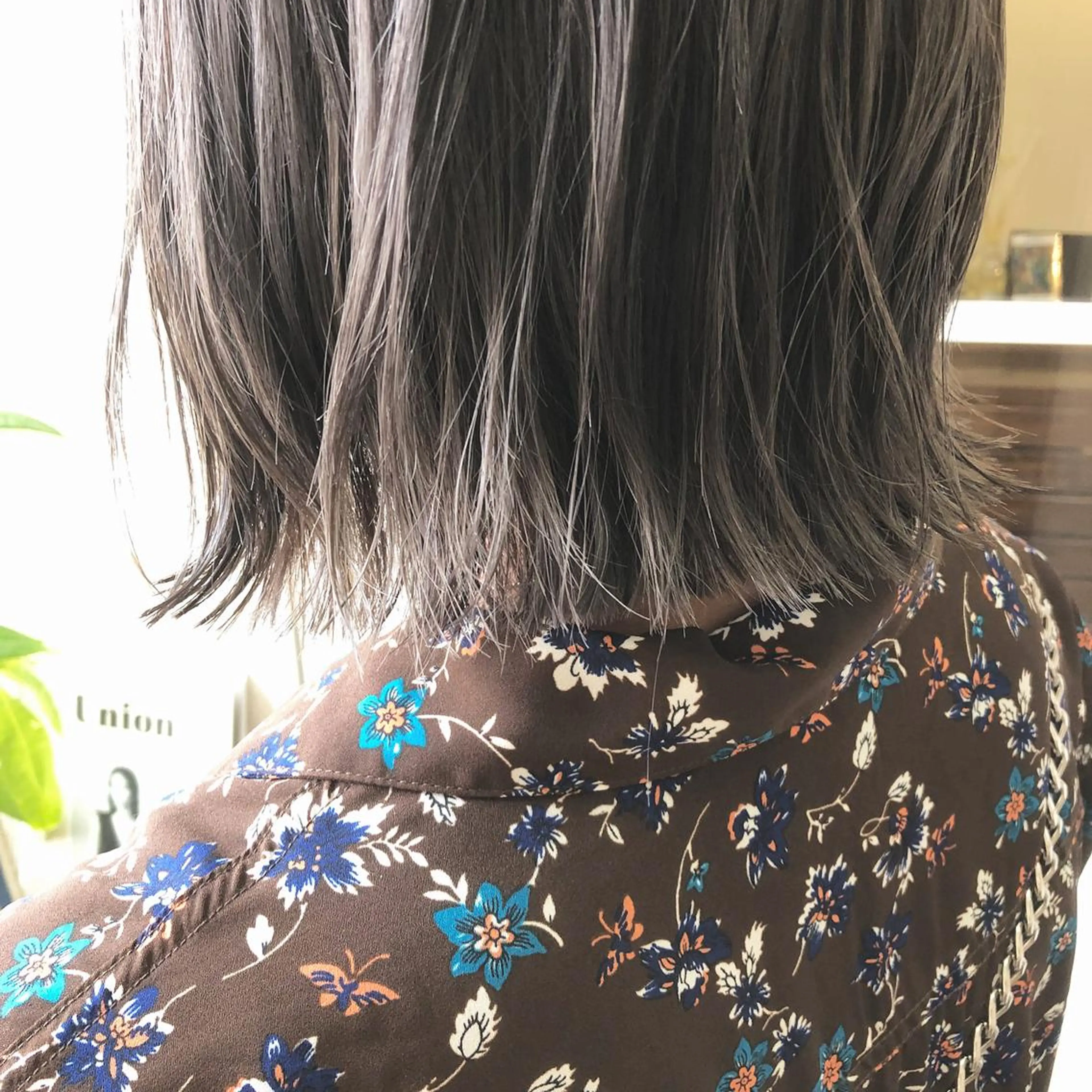 ミディアム カラー ハイライトカラー ハイライト 小木曽智美 /ボブ/ショートのヘアスタイル