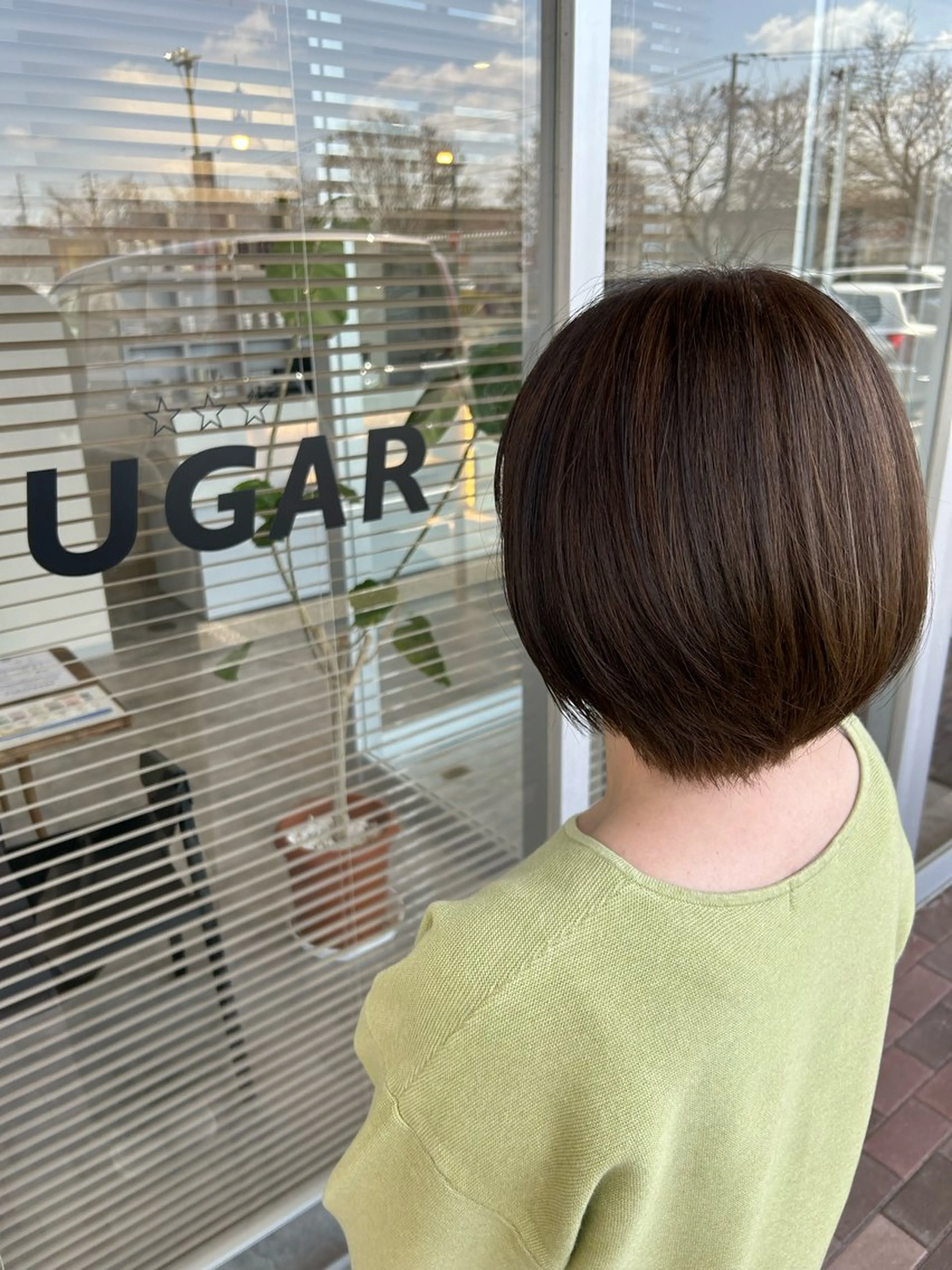 ショート ヘアカラー トリートメント SUGAR/ソウ みたけのヘアスタイル