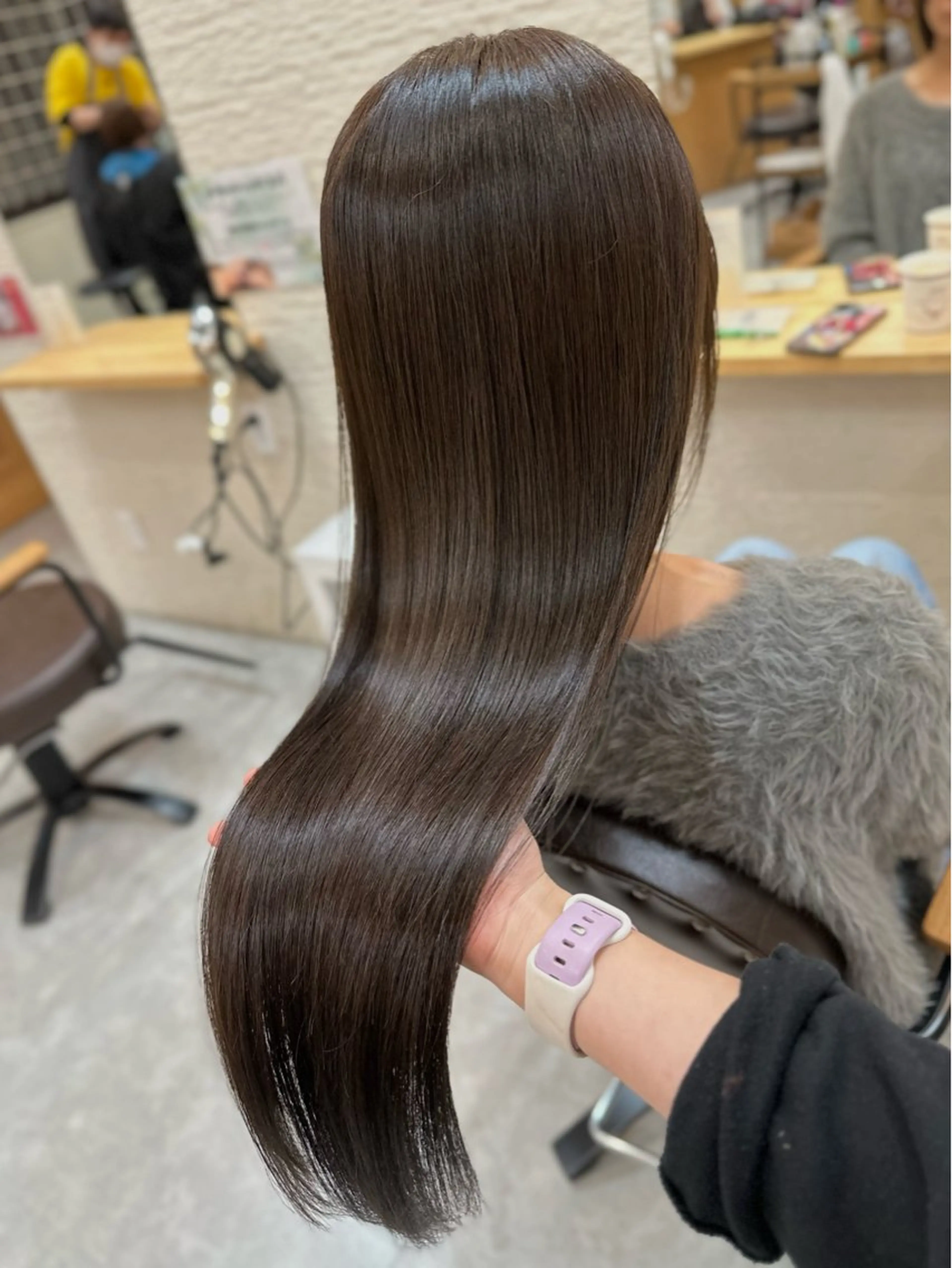 ロング カット ヘアカラー トリートメント ROPE🫧 フウカのヘアスタイル