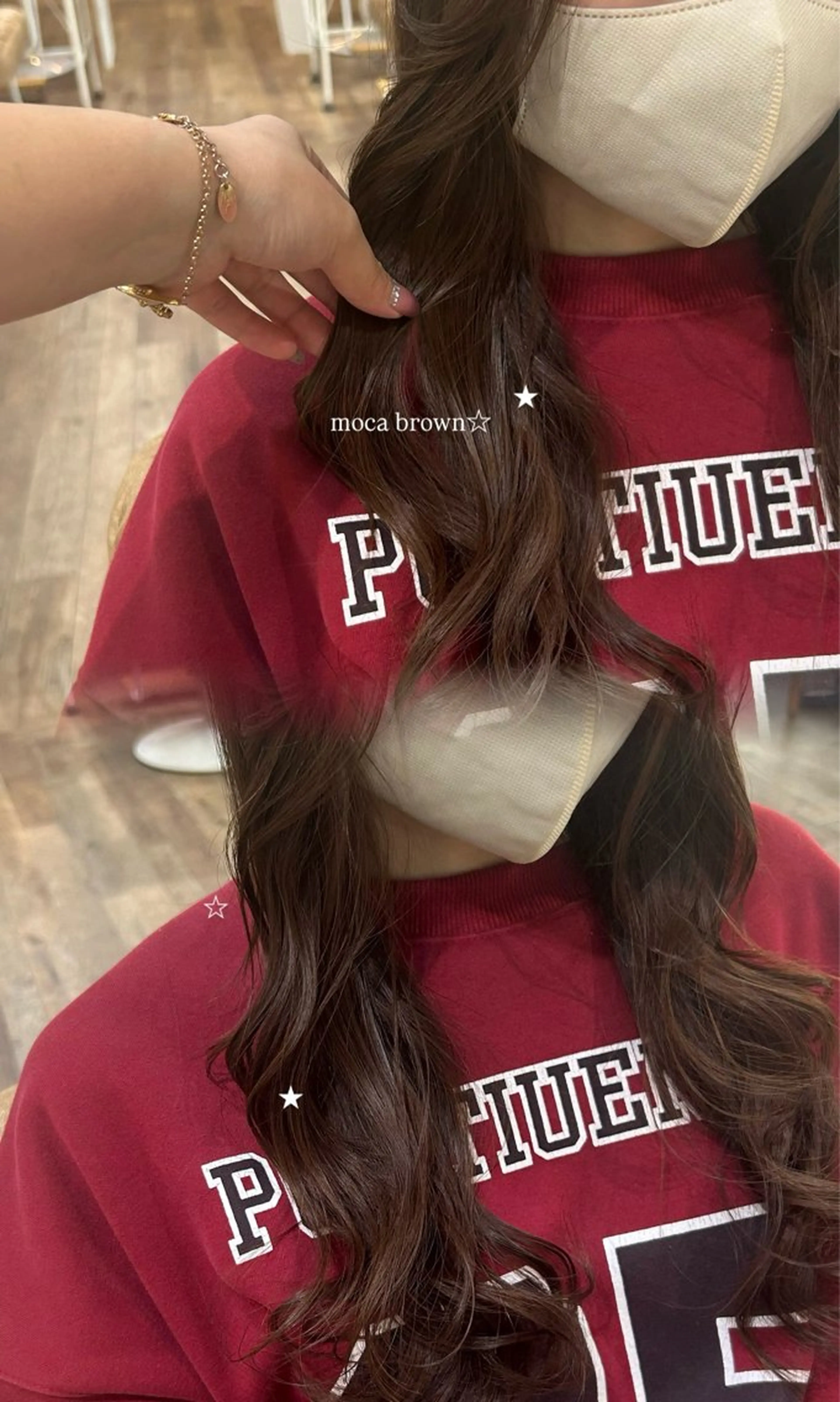 ロング ピンク/艶感カラー / AIRI🎀🎀のヘアスタイル