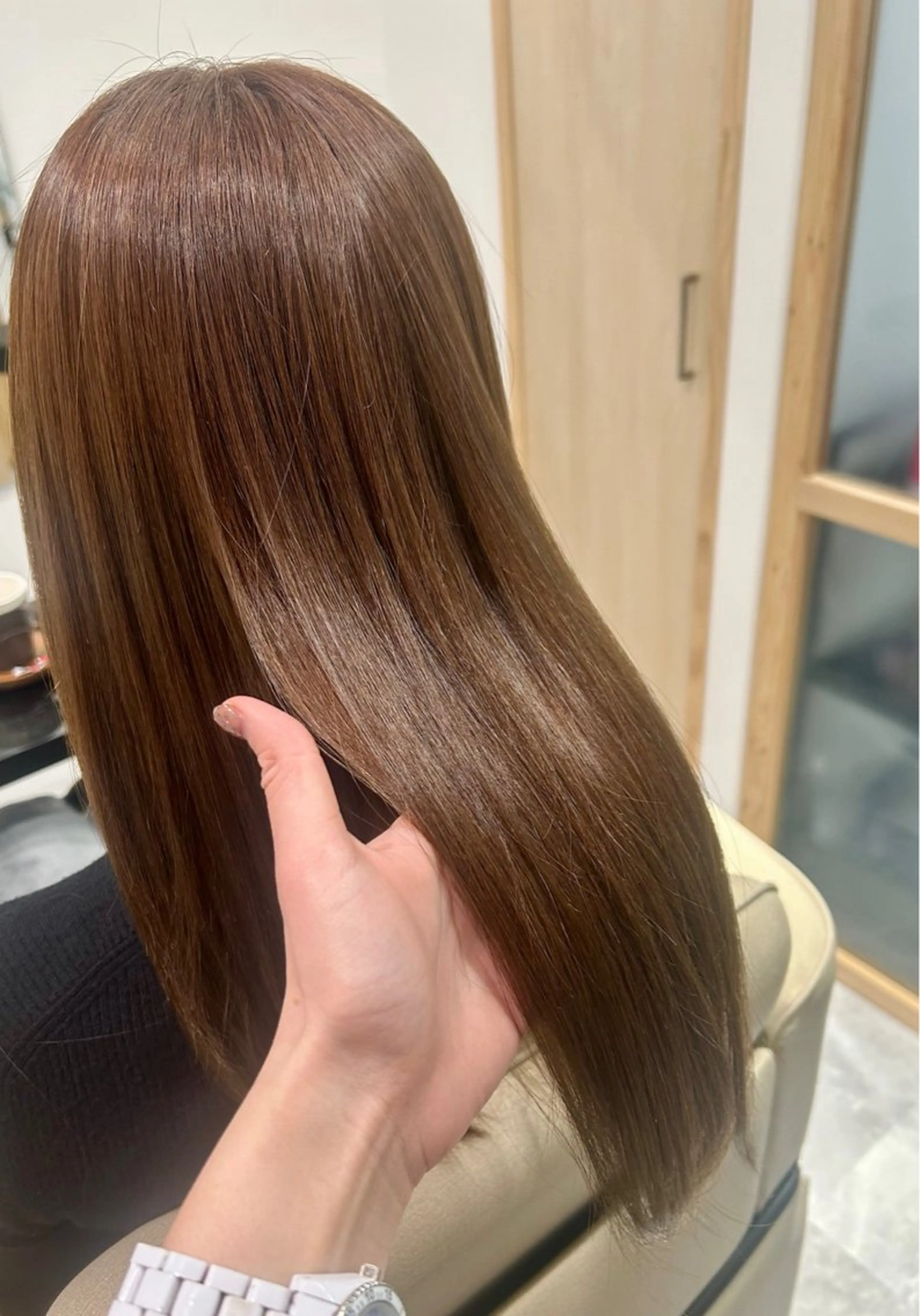 カット×クオルシアカラー×酸熱トリートメントの写真