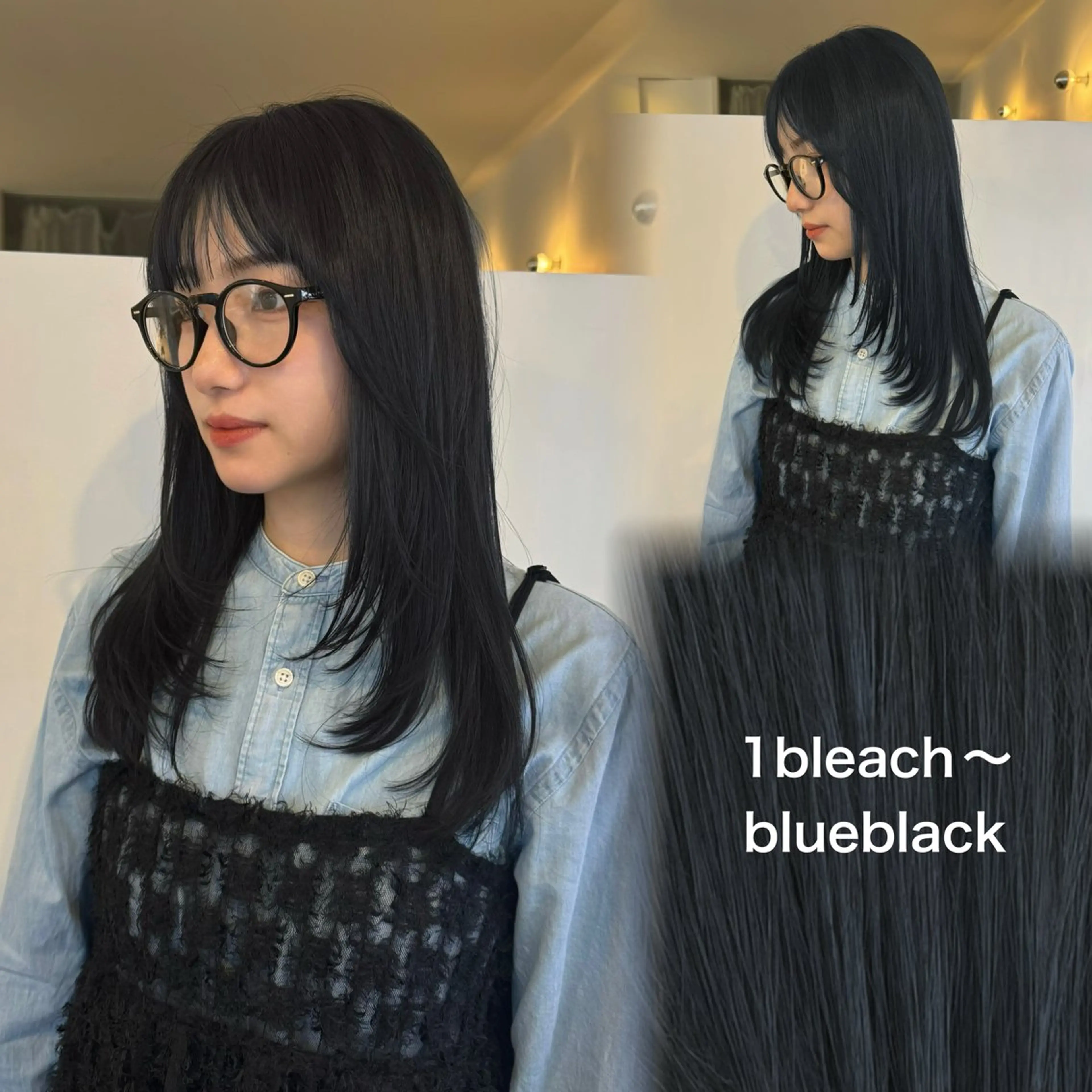 ロング カラー ブリーチ ダブルカラー インナーカラー ブリーチなしカラー ピンクカラー ヘアカラー yard.長田 唯のヘアスタイル