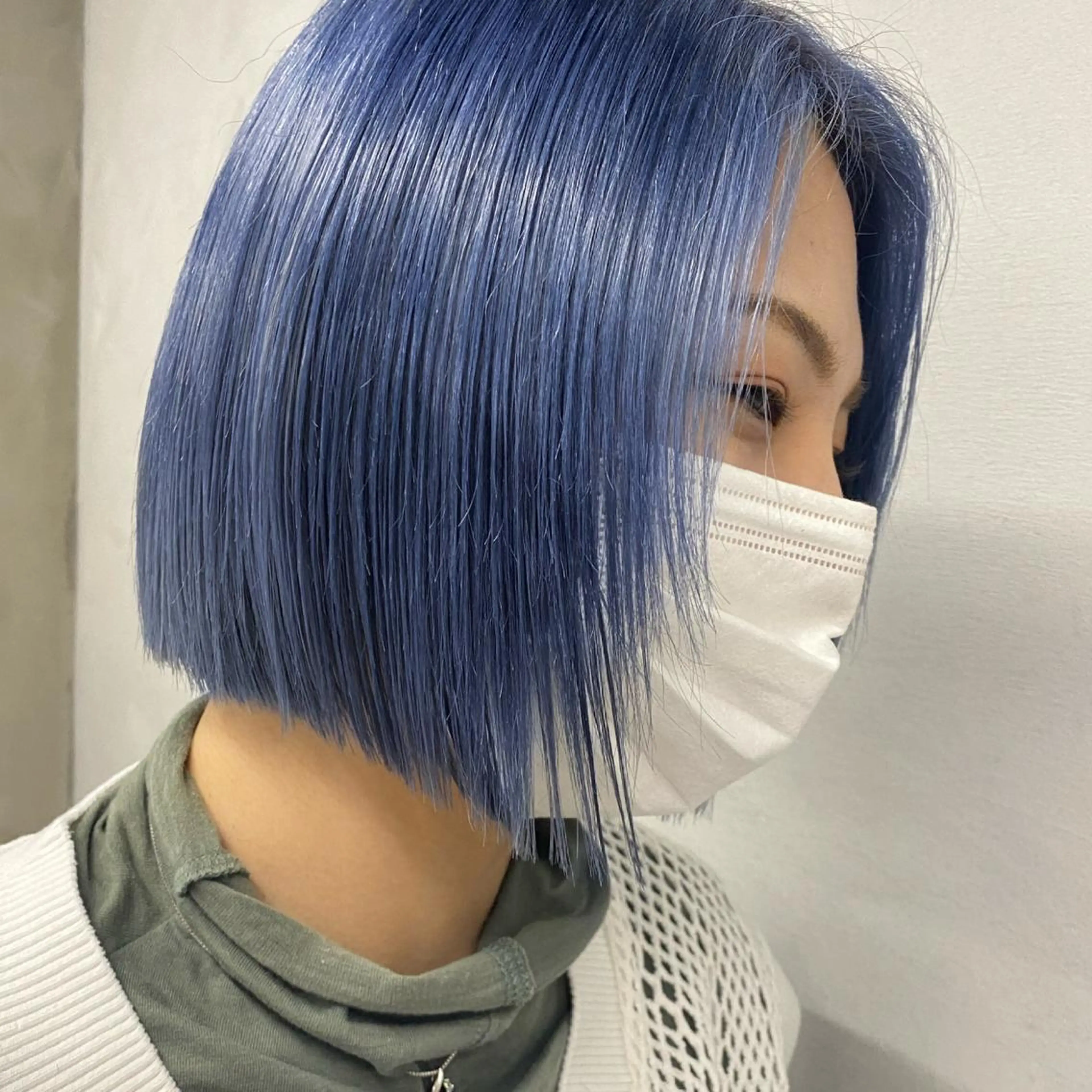 ショート カラー パーマ ヘアアレンジ キッズ ハイトーン/透け感 カラー🎀真香のヘアスタイル