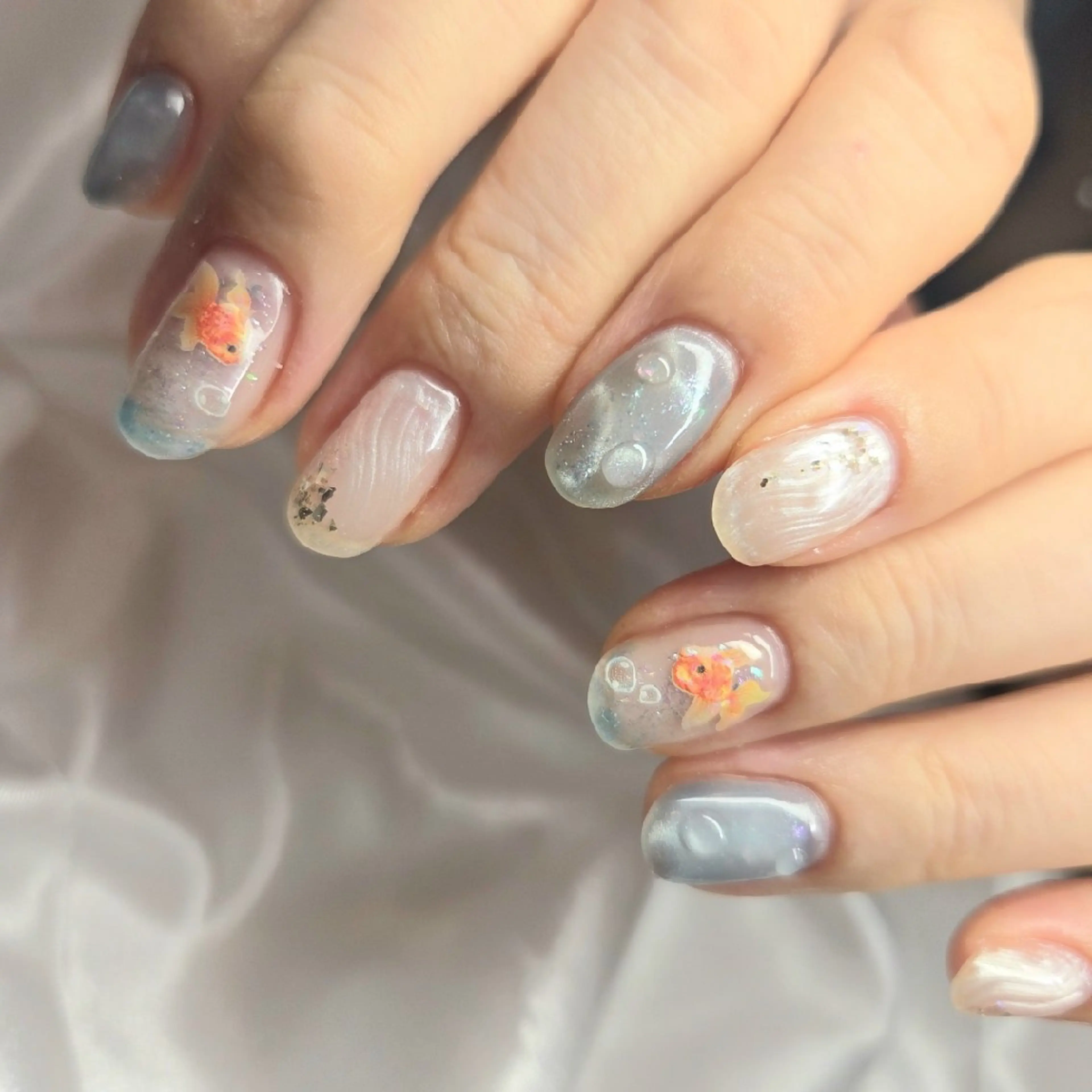 ネイル ハンドネイル ハンドケア nailsalon ranのネイルデザイン