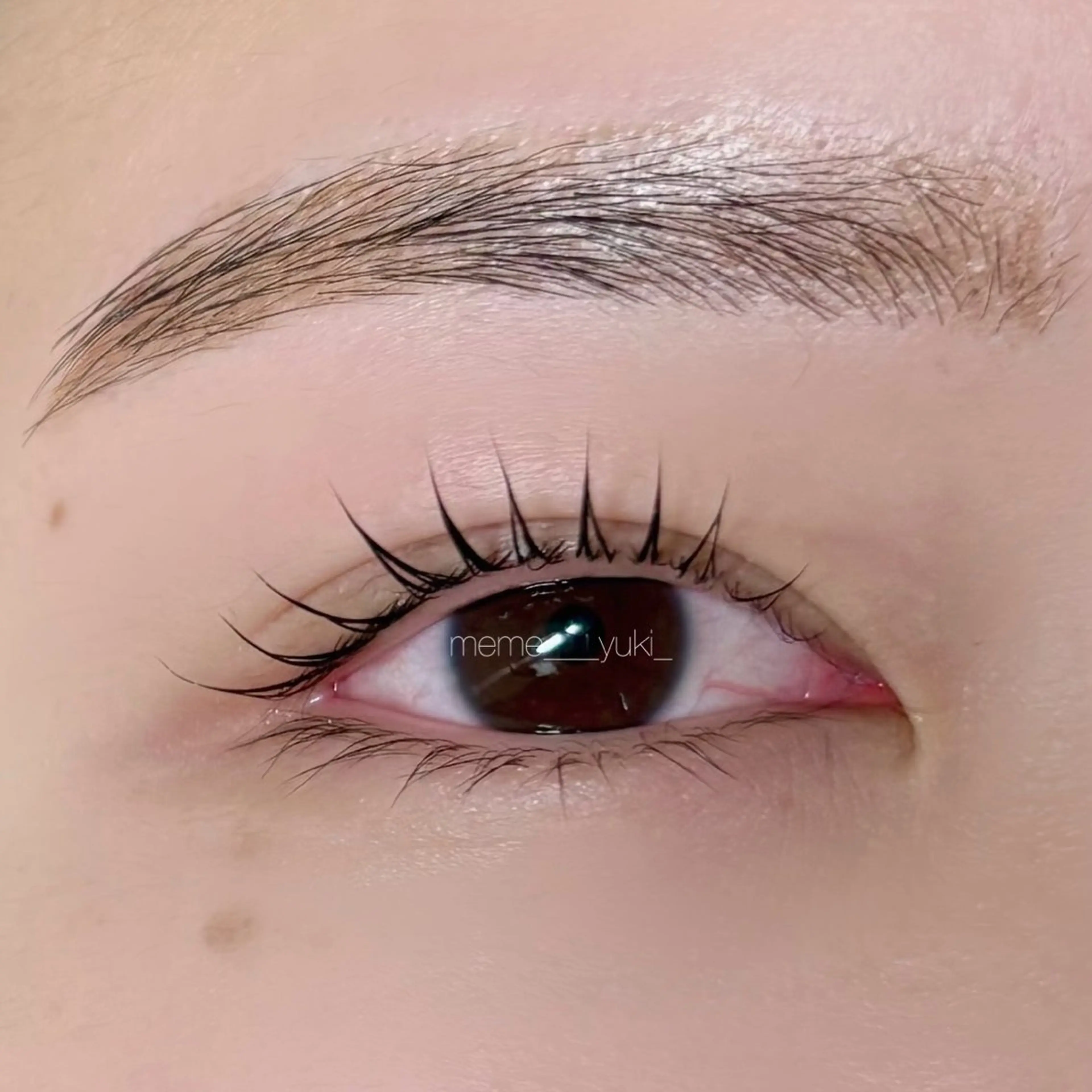 マツエク・マツパ マツパ meme神戸三宮 yuki.のマツエク・マツパデザイン