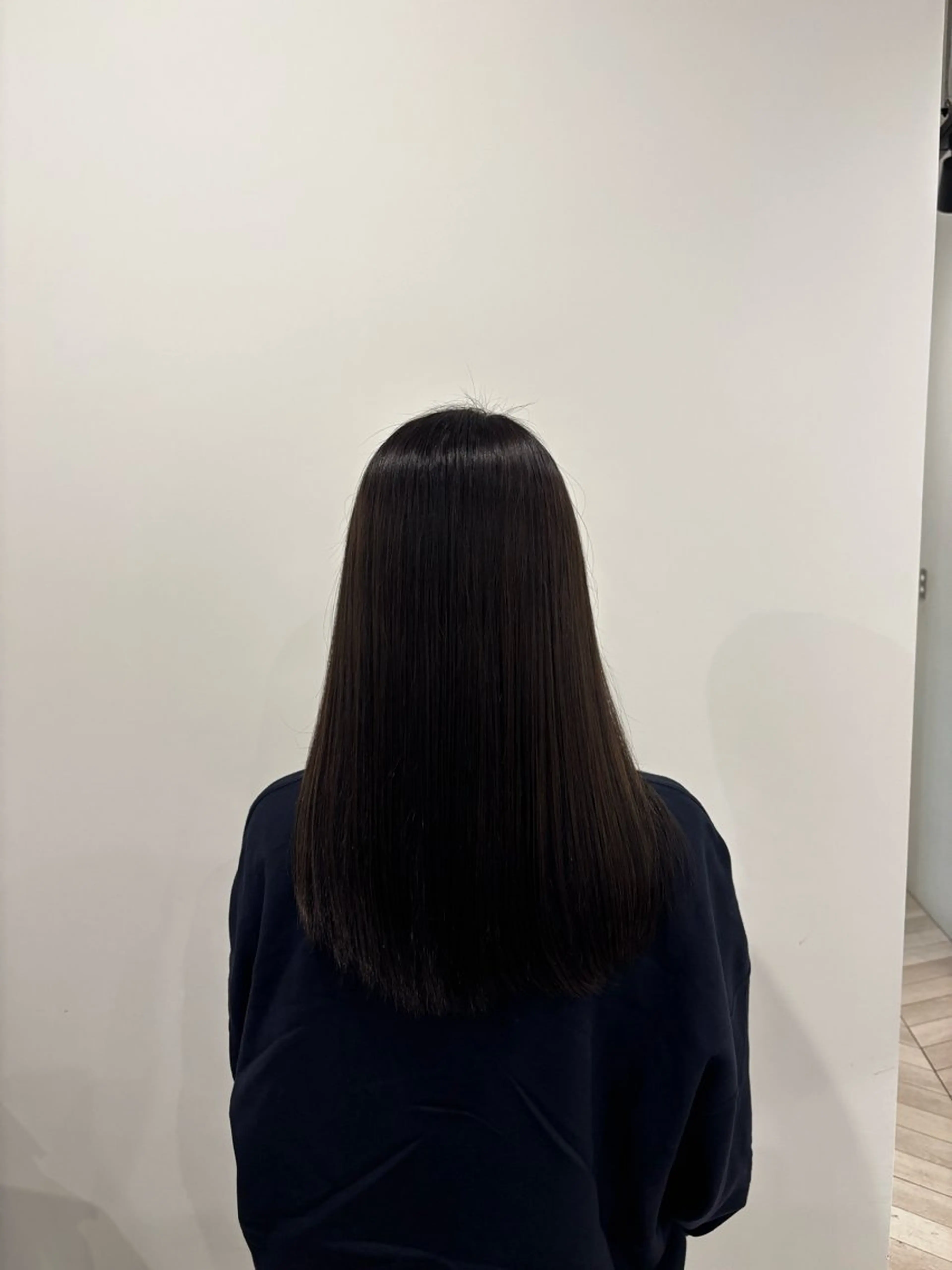 ミディアム 熊取谷 茉那のヘアスタイル