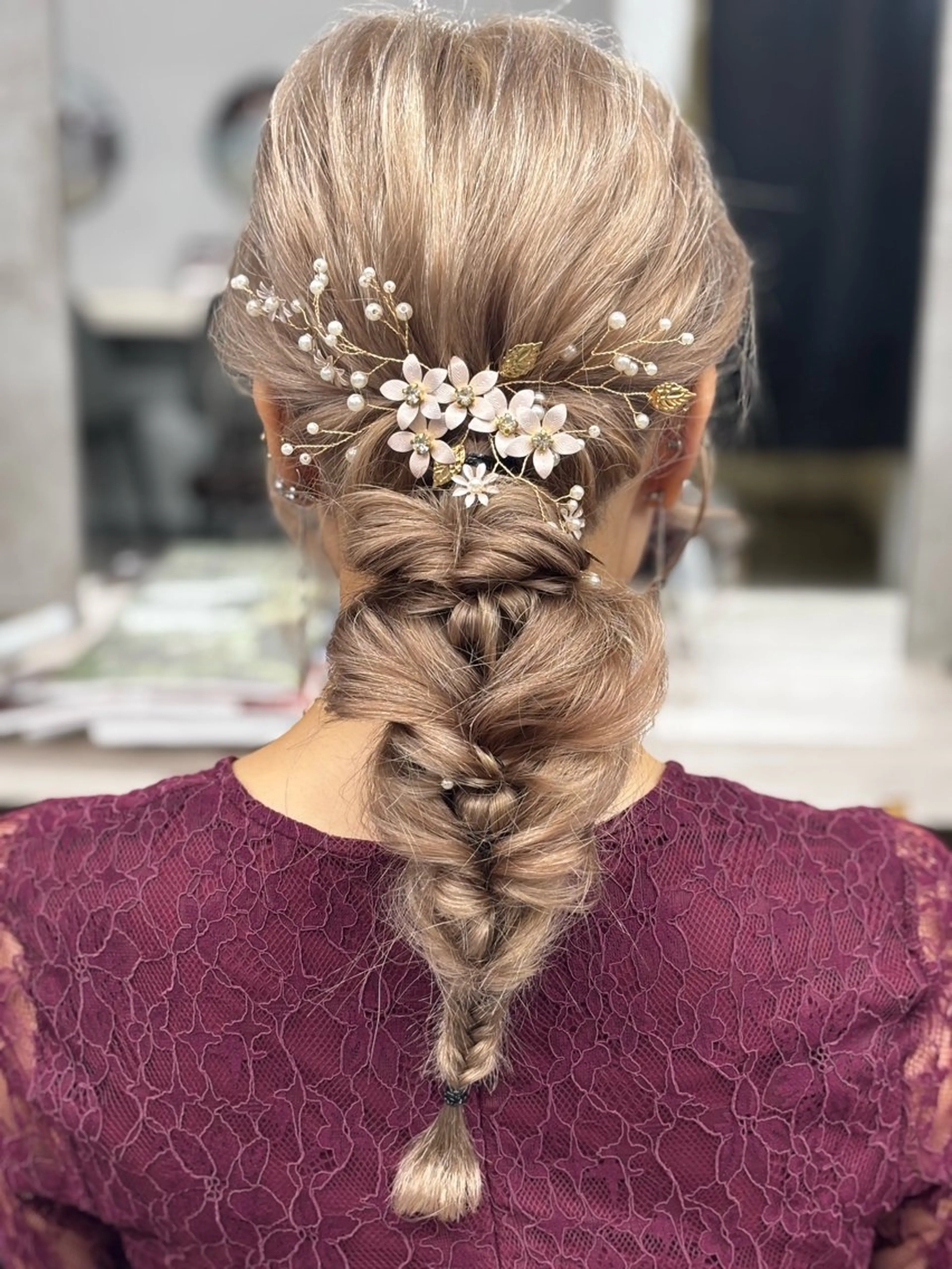 ヘアアレンジ お団子ヘア ボブ ヘアセット 似合わせ💖トレンド ✨TAKAMI😊のヘアスタイル