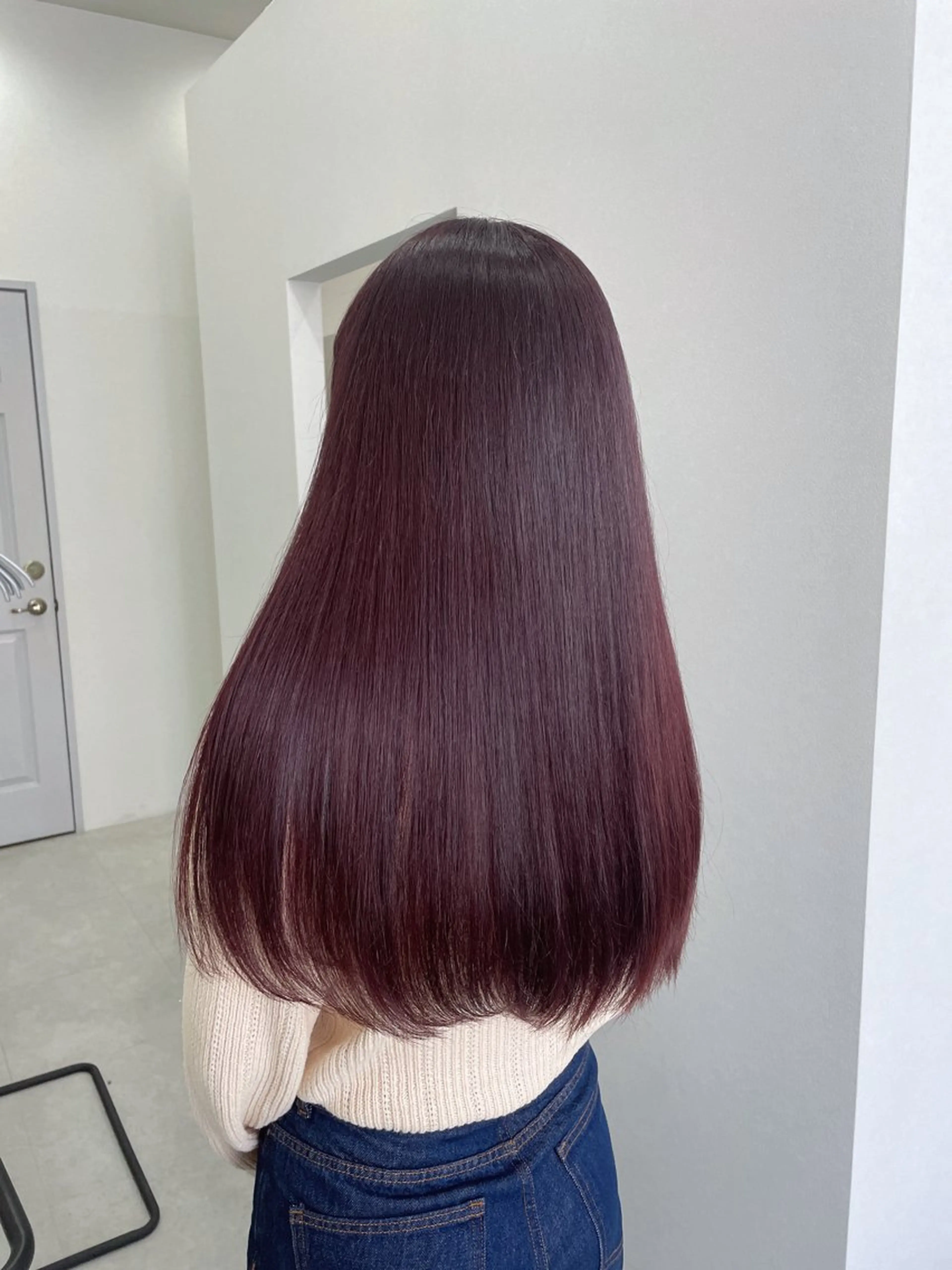 カラー SOYON ayaのヘアスタイル