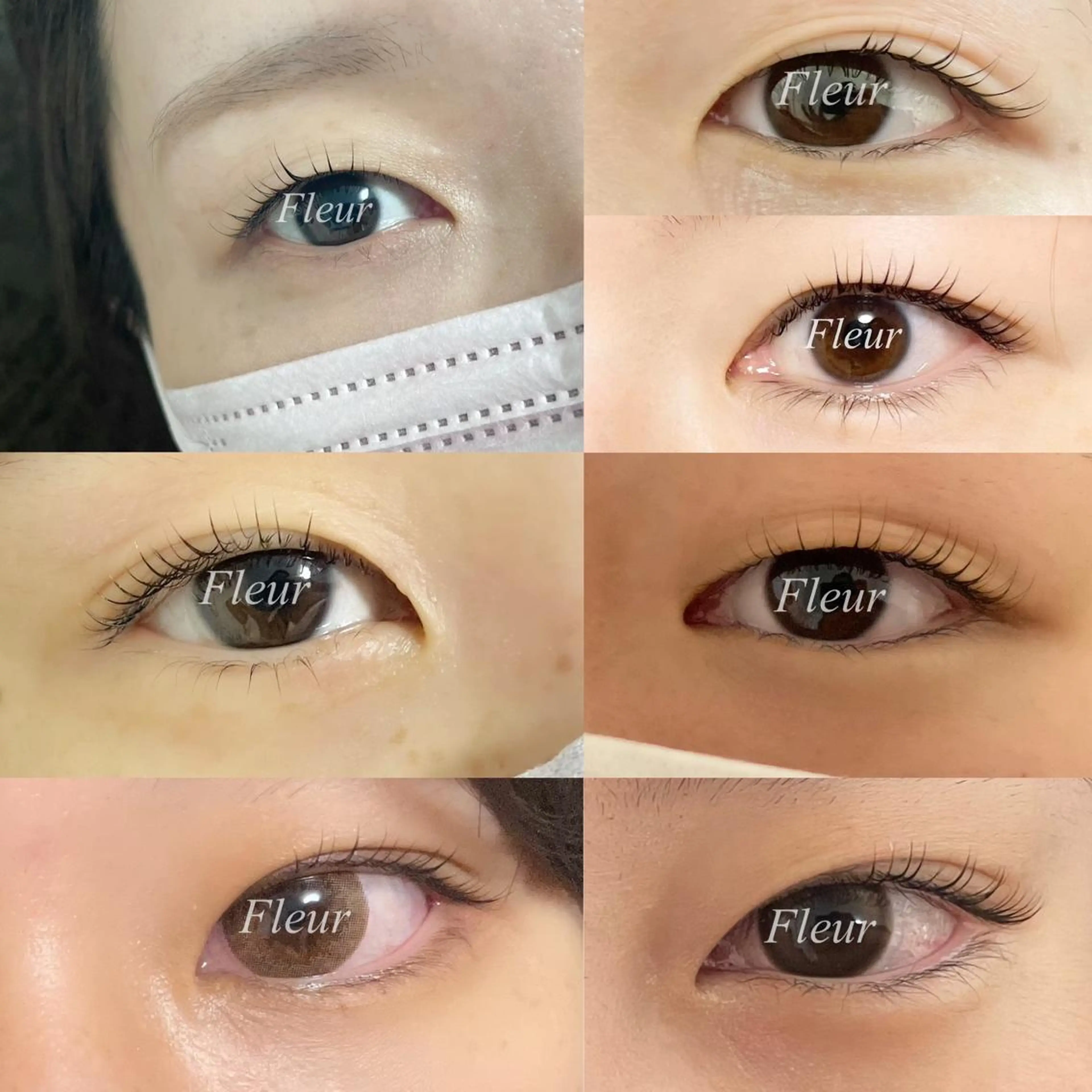 マツエク・マツパ マツパ Fleur フルールのマツエク・マツパデザイン