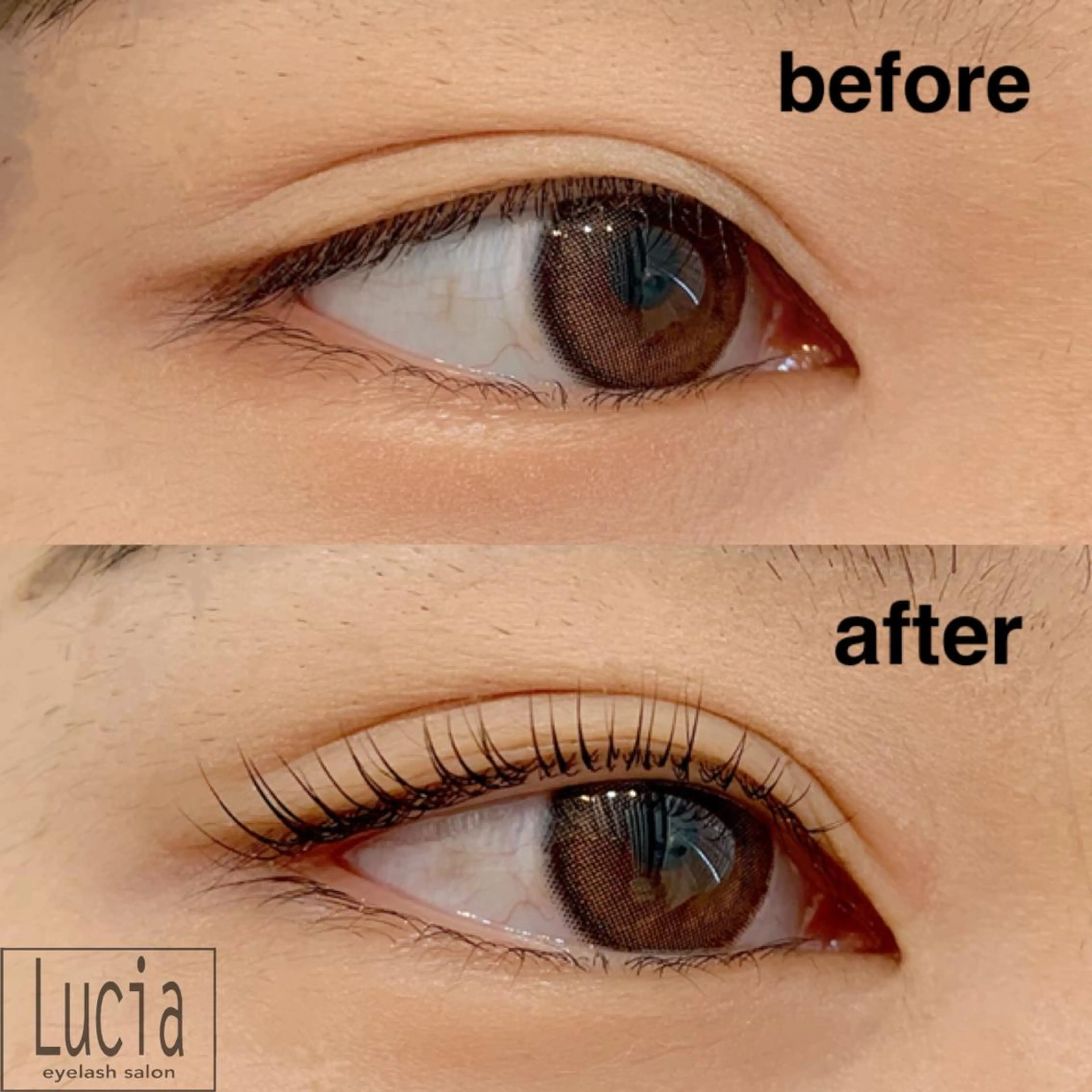 マツエク・マツパ Lucia 久留米店のマツエク・マツパデザイン