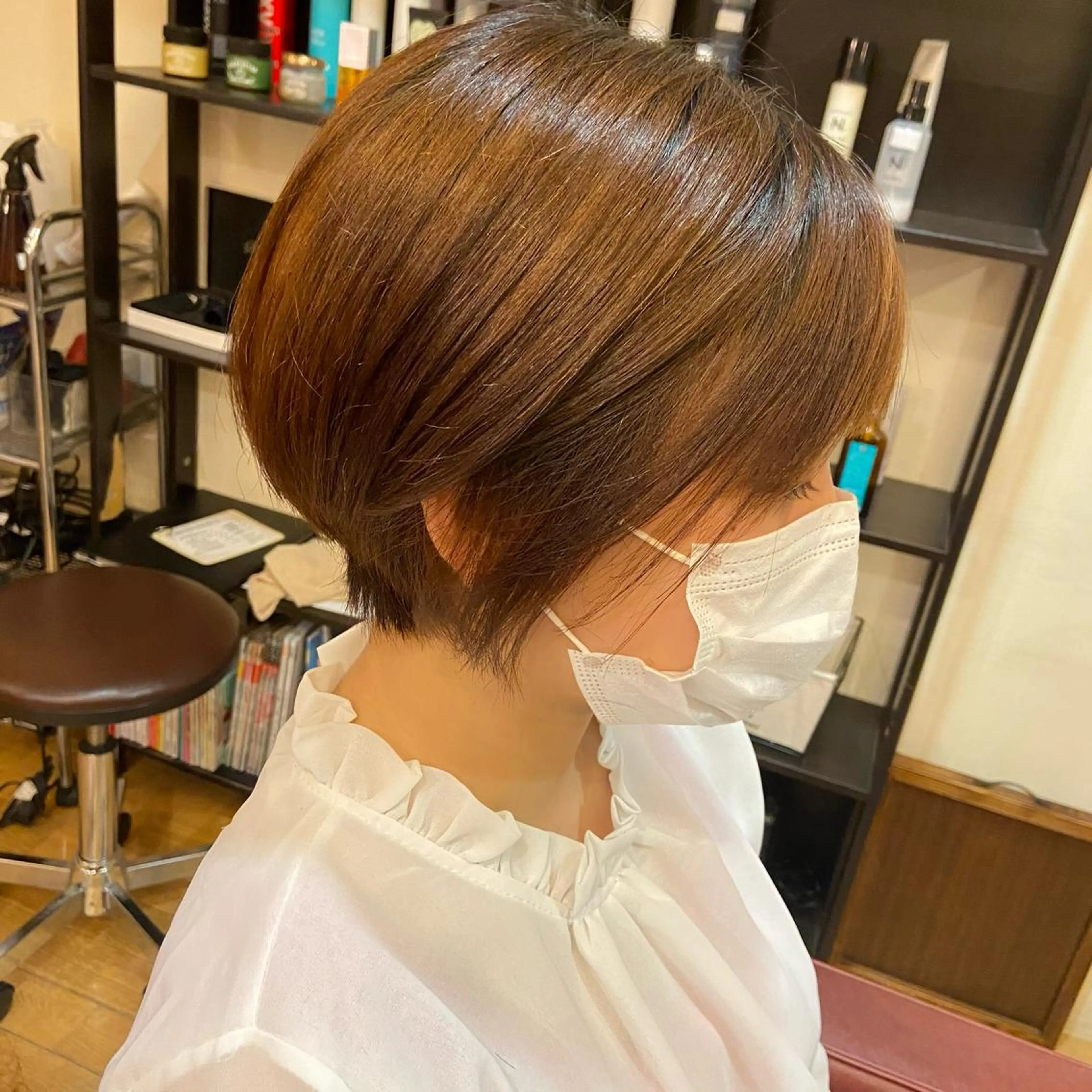ショート AIRFLOW所属・韓国ヘア ユイカのヘアスタイル