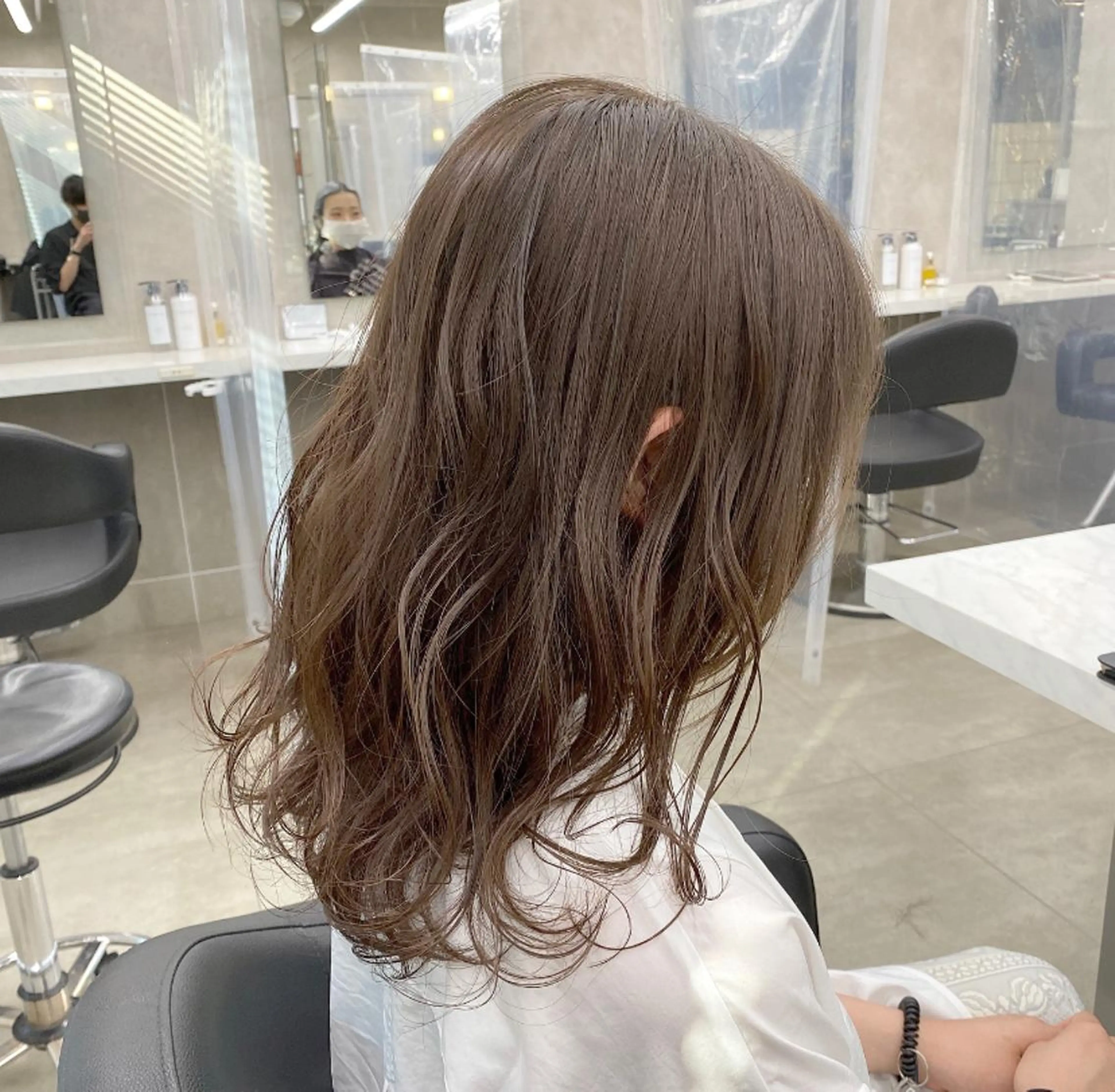 ミディアム カラー ヘアアレンジ 💞あざと可愛い💞 児玉大地のヘアスタイル