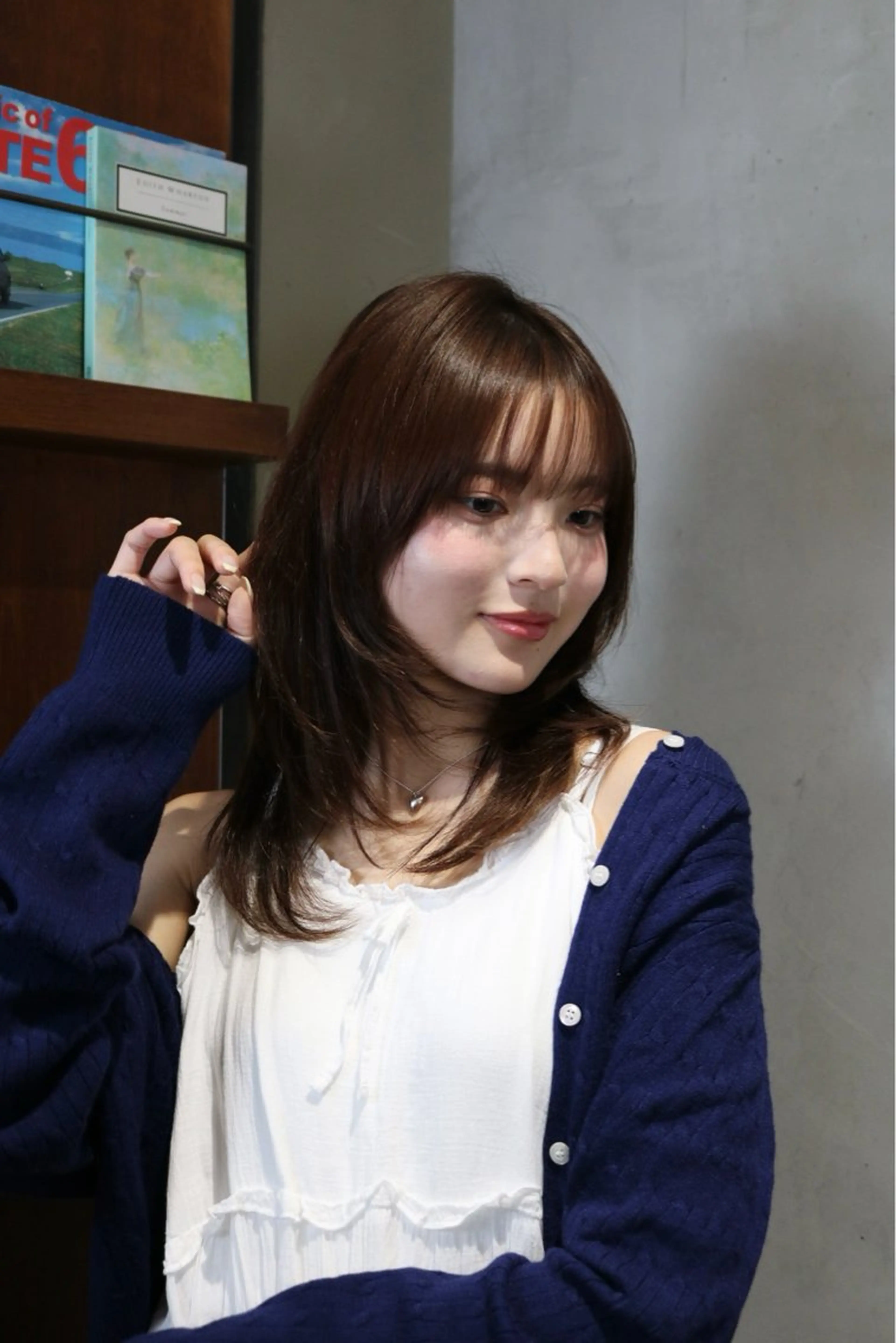 ミディアム カット カットモデル募集 mana🎀🤍のヘアスタイル