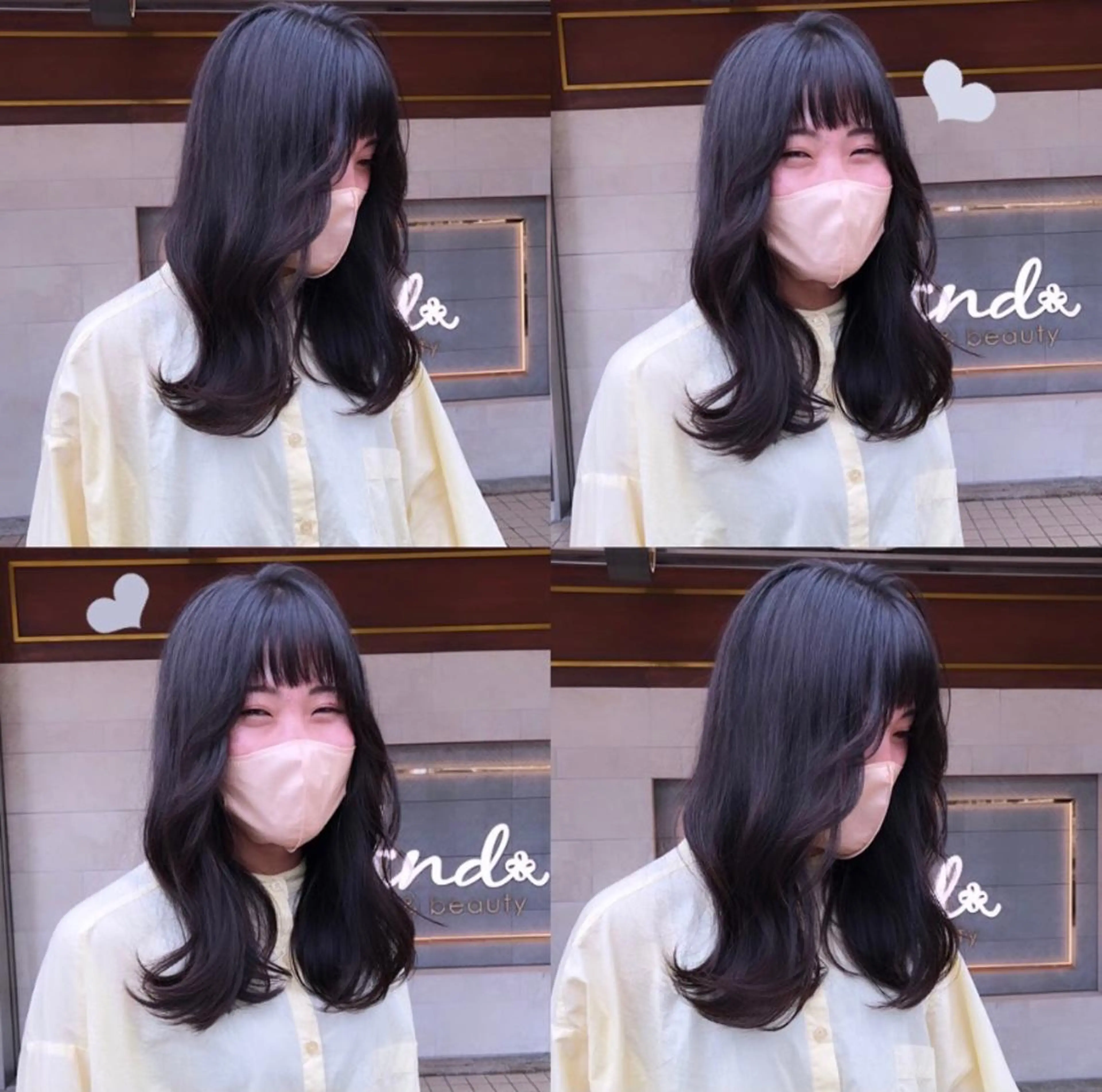 ミディアム Erina レイヤー/似合わせ♡のヘアスタイル