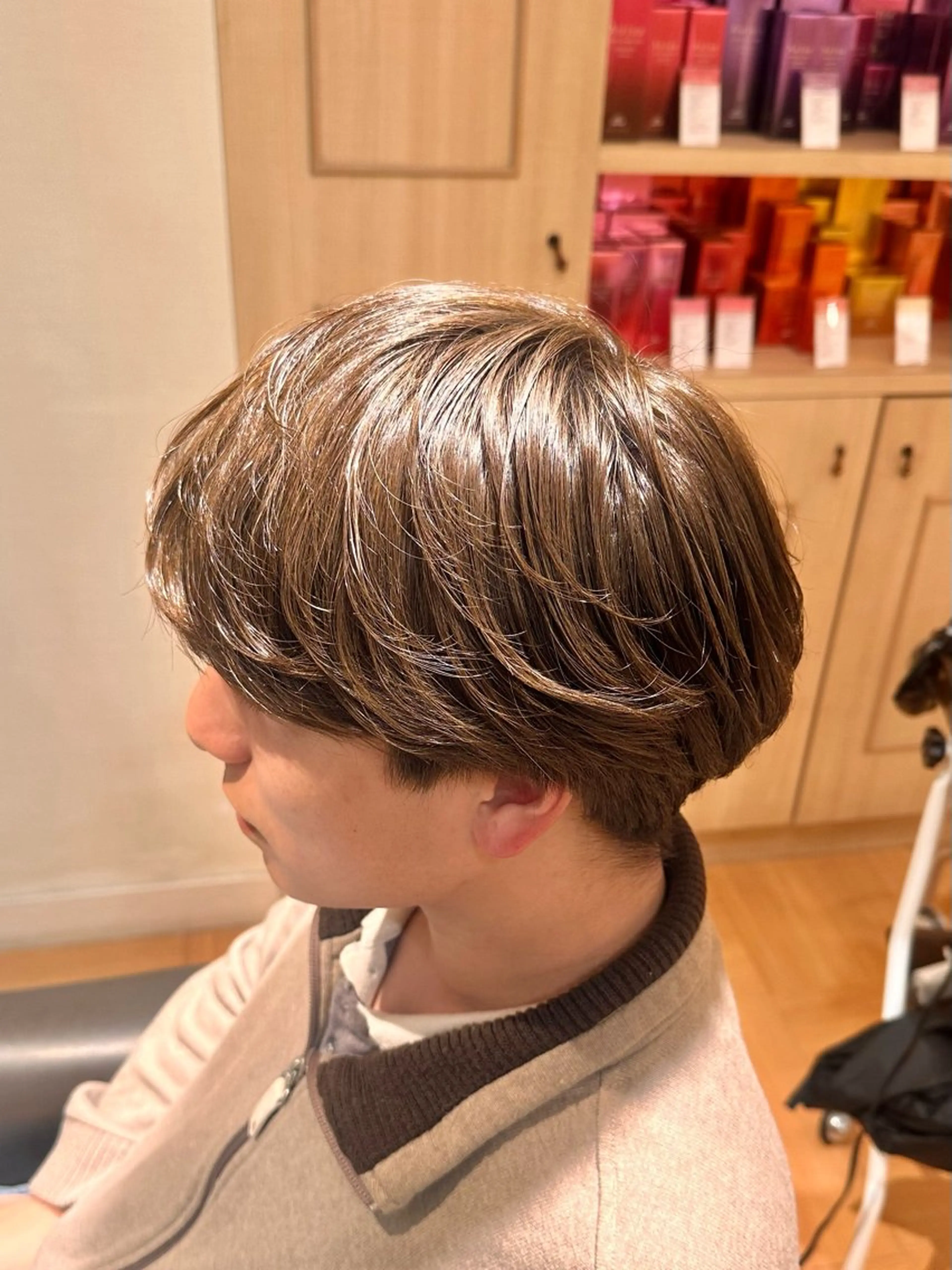 men's cut&colorの写真