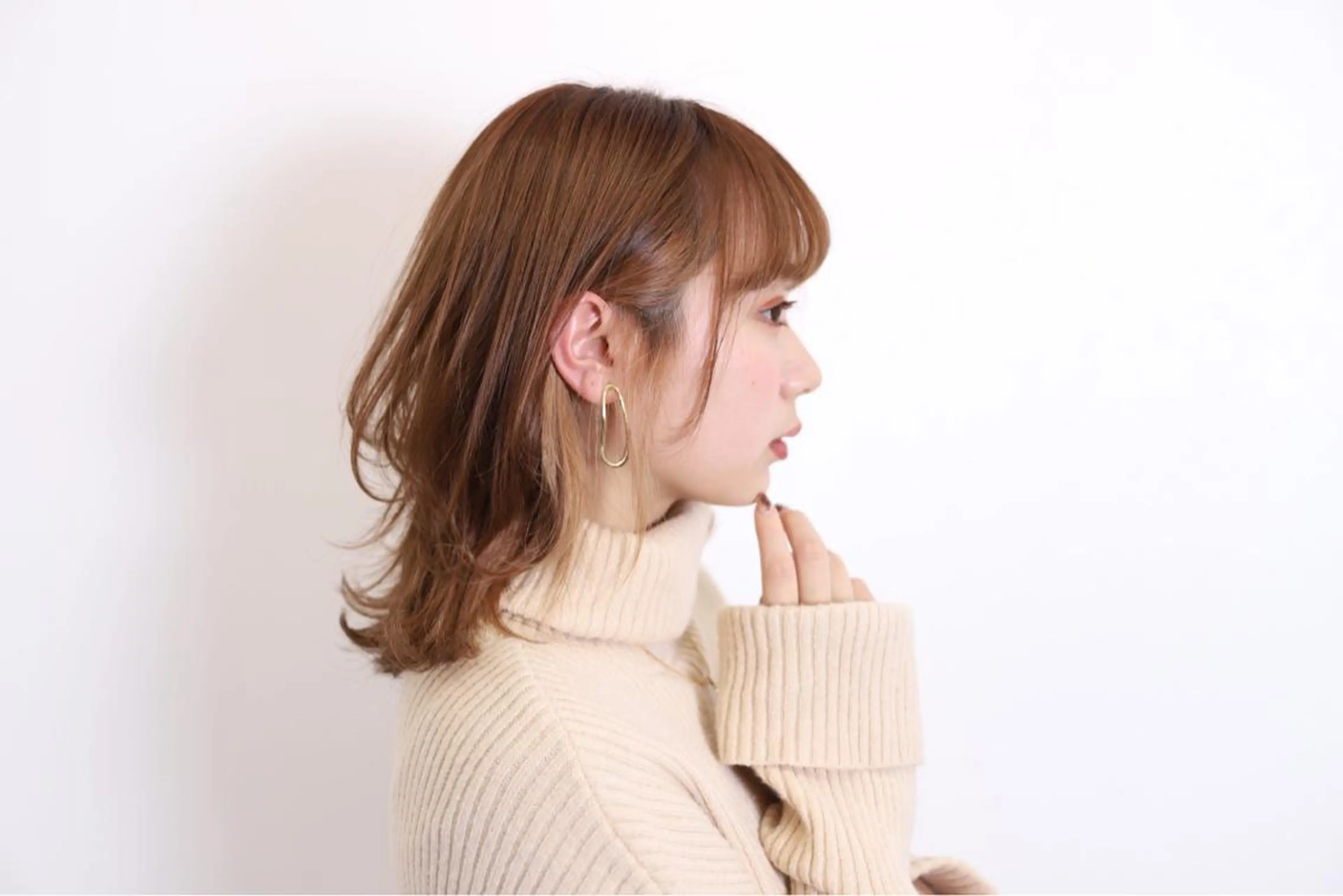 ミディアム レイヤーカット ウルフカット W/LIBERTY所属・W/LIBERTY 🌸鶴岡優のヘアスタイル