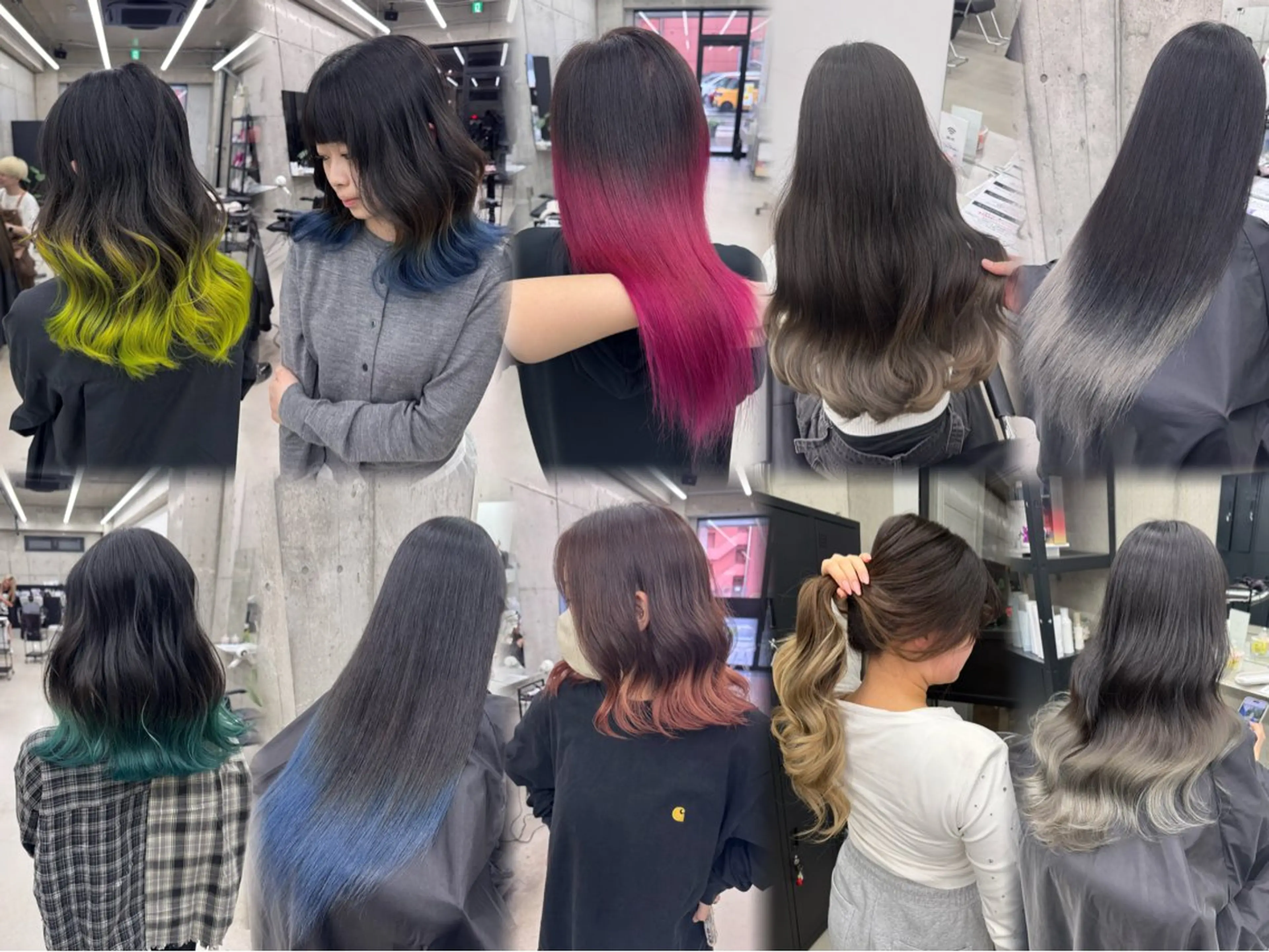 カラー ヘアカラー 和木坂 日美のヘアスタイル