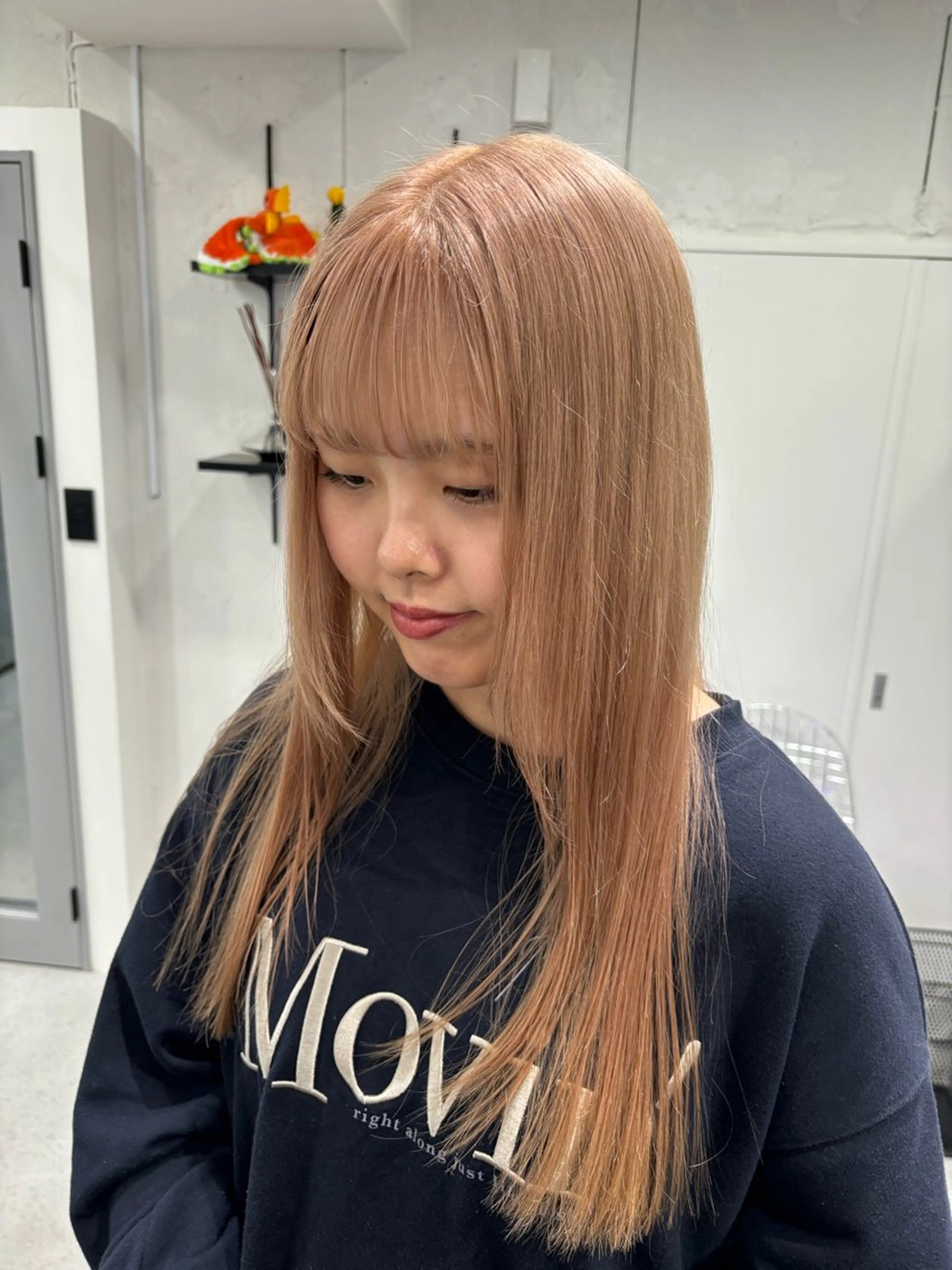 カラー ベージュカラー カットモデル募集中 tsuki🌙のヘアスタイル
