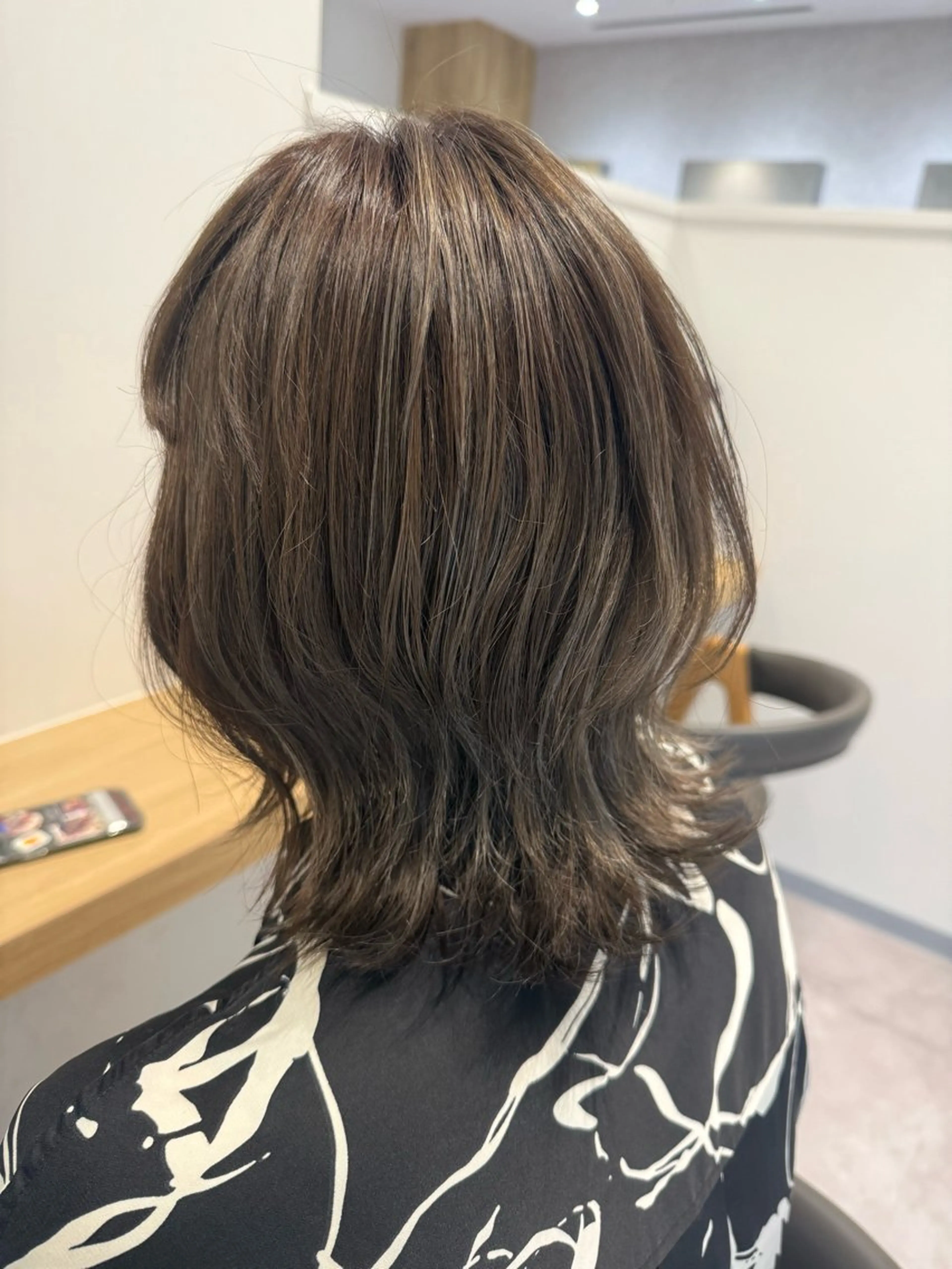 カラー ヘアカラー 長谷川 紗羅のヘアスタイル