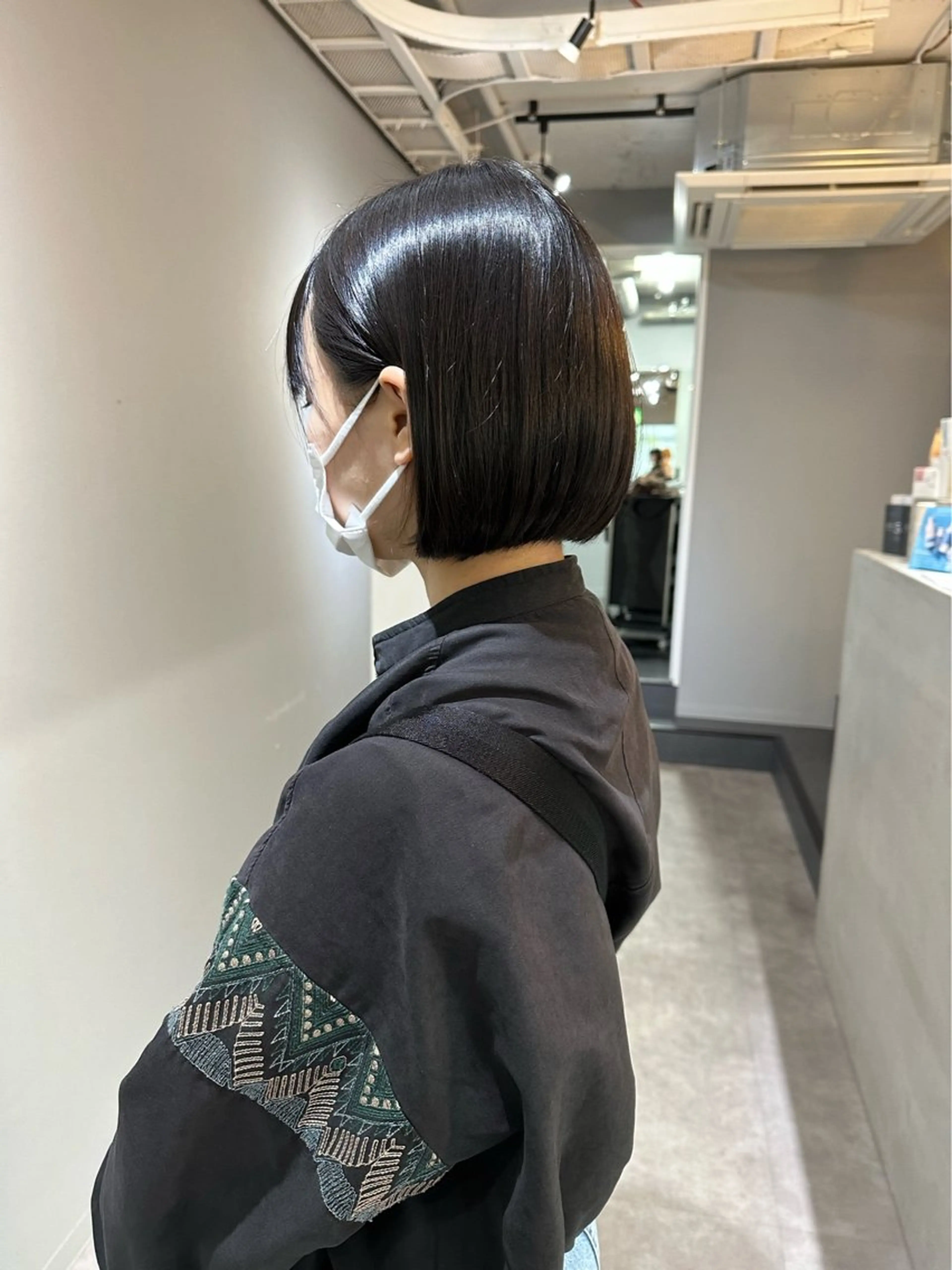 ミディアム カラー ヘアアレンジ カット トリートメント ヘアセット cherir髪質改善 パーソナルカラー診断のヘアスタイル