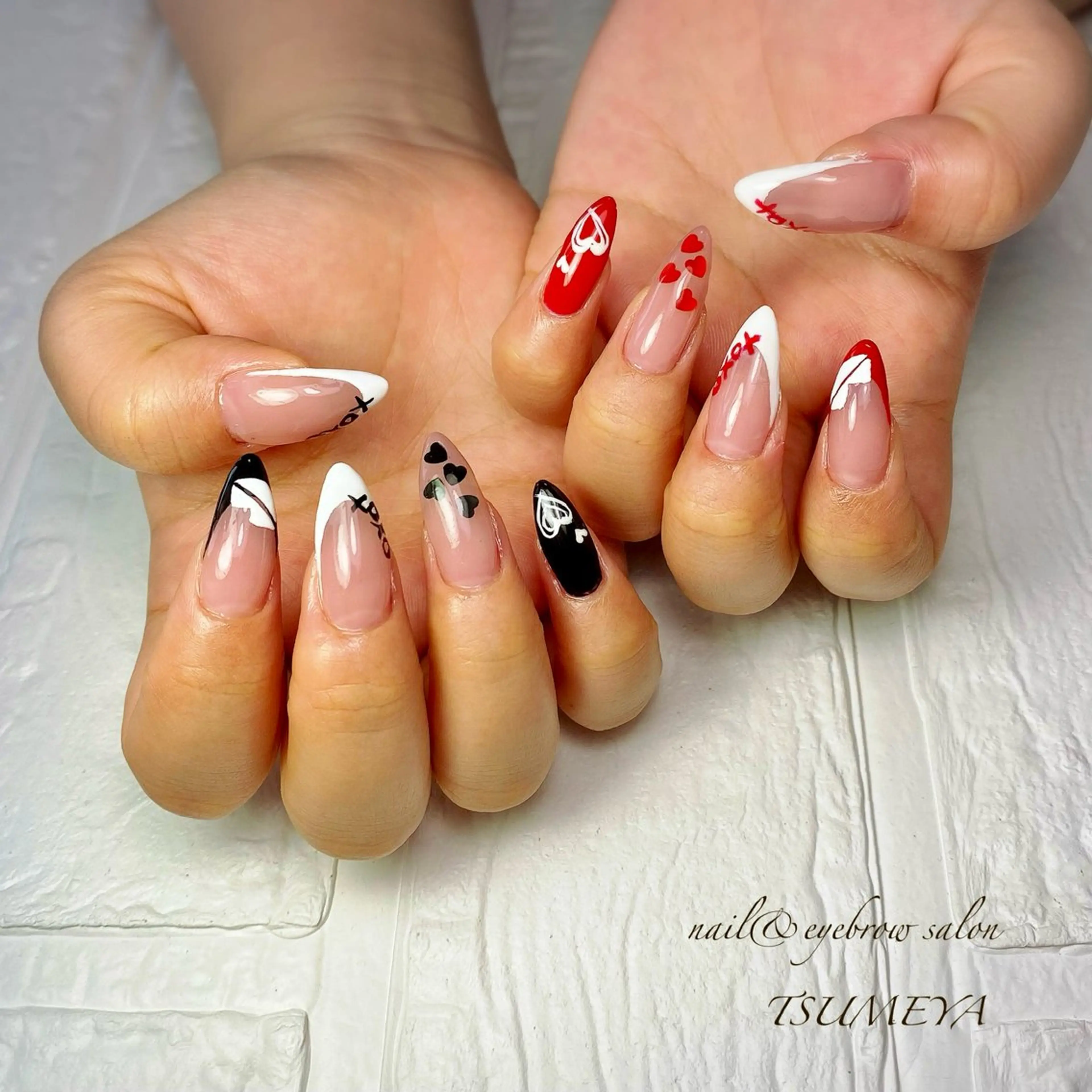 ロング TSUMEYA KONのネイルデザイン