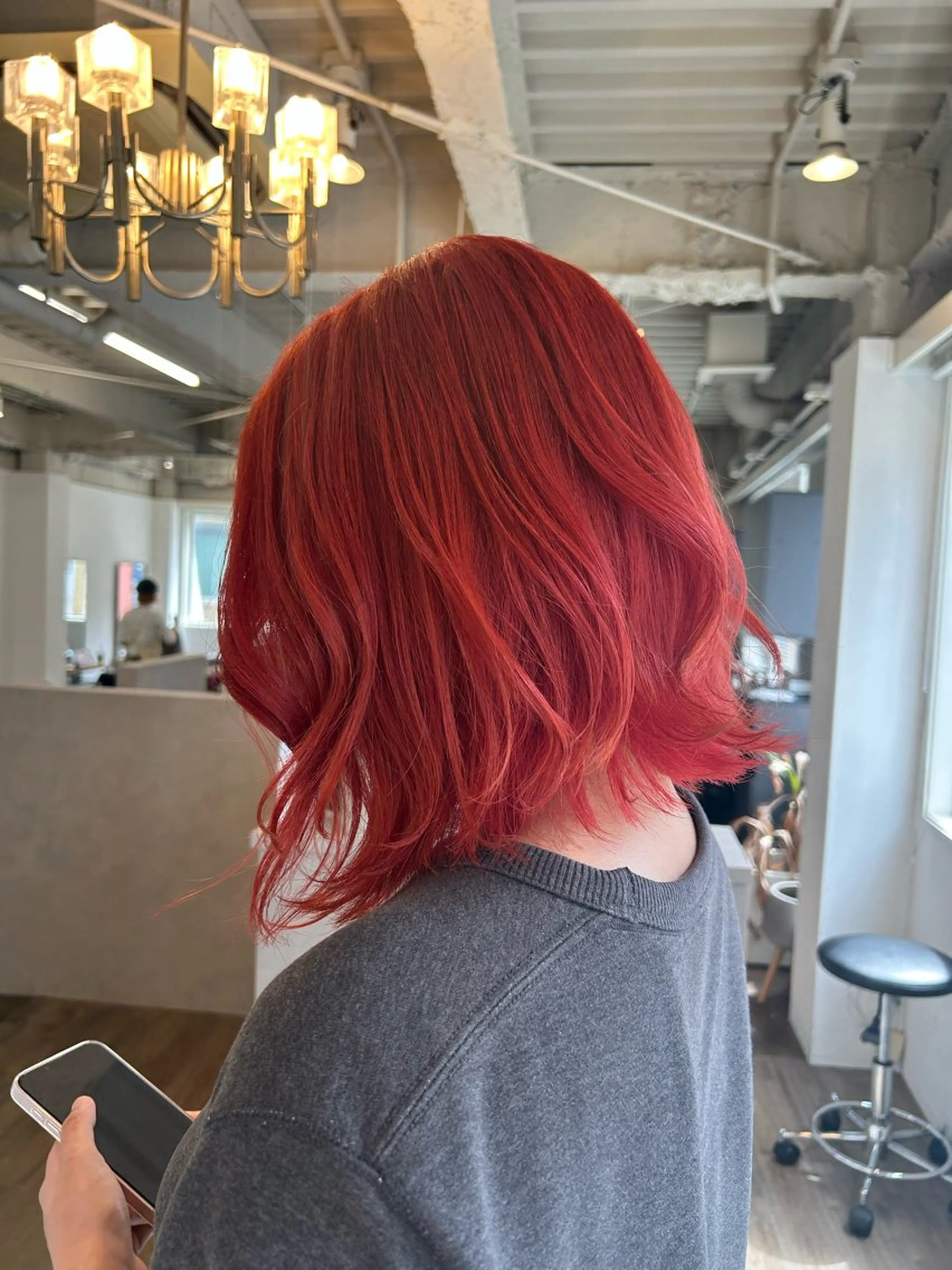 カラー ヘアカラー ユイ コハルのヘアスタイル