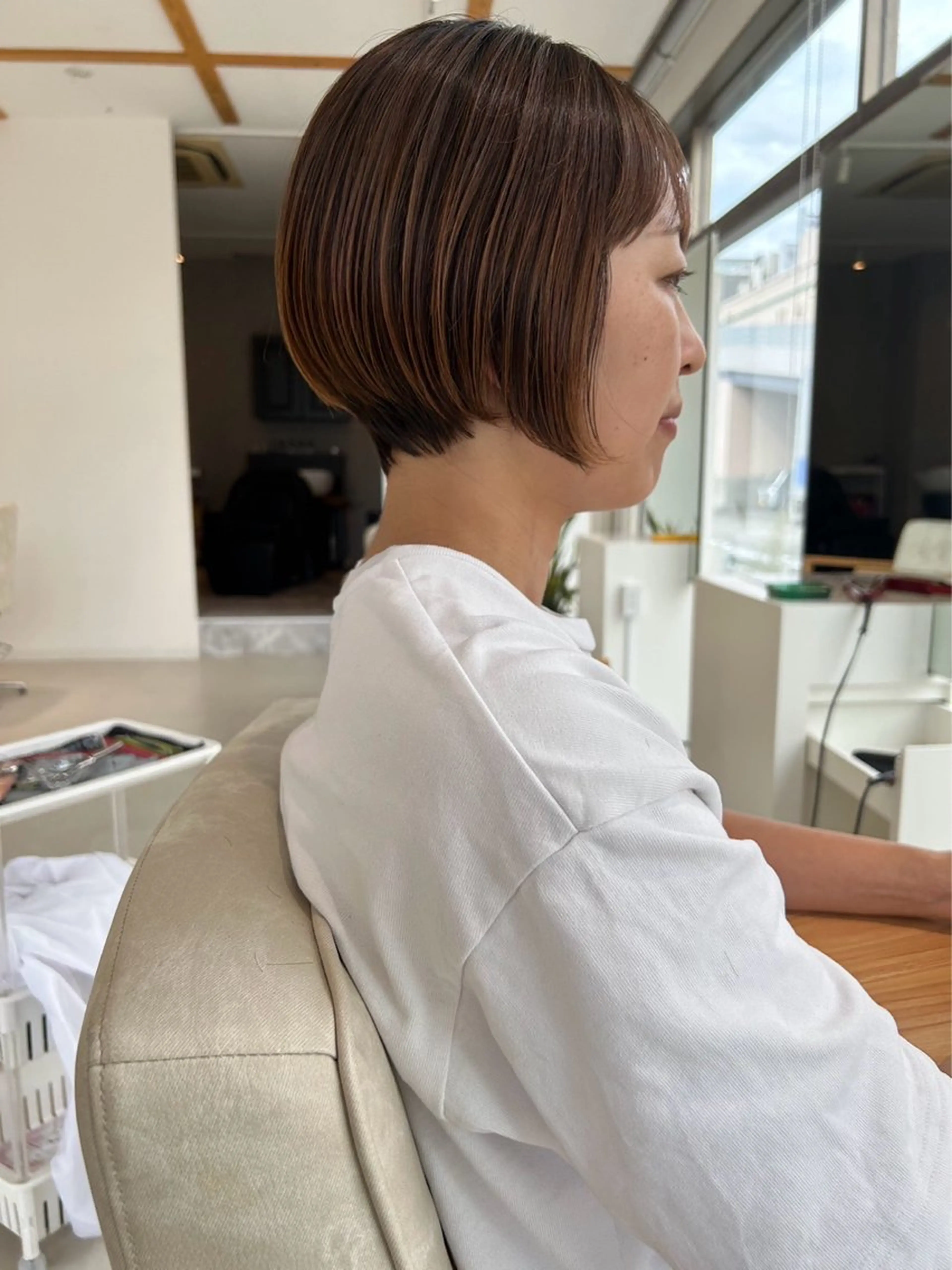 ショート ショートヘア トリートメント けいと髪質改善 全年齢リピート多数のヘアスタイル