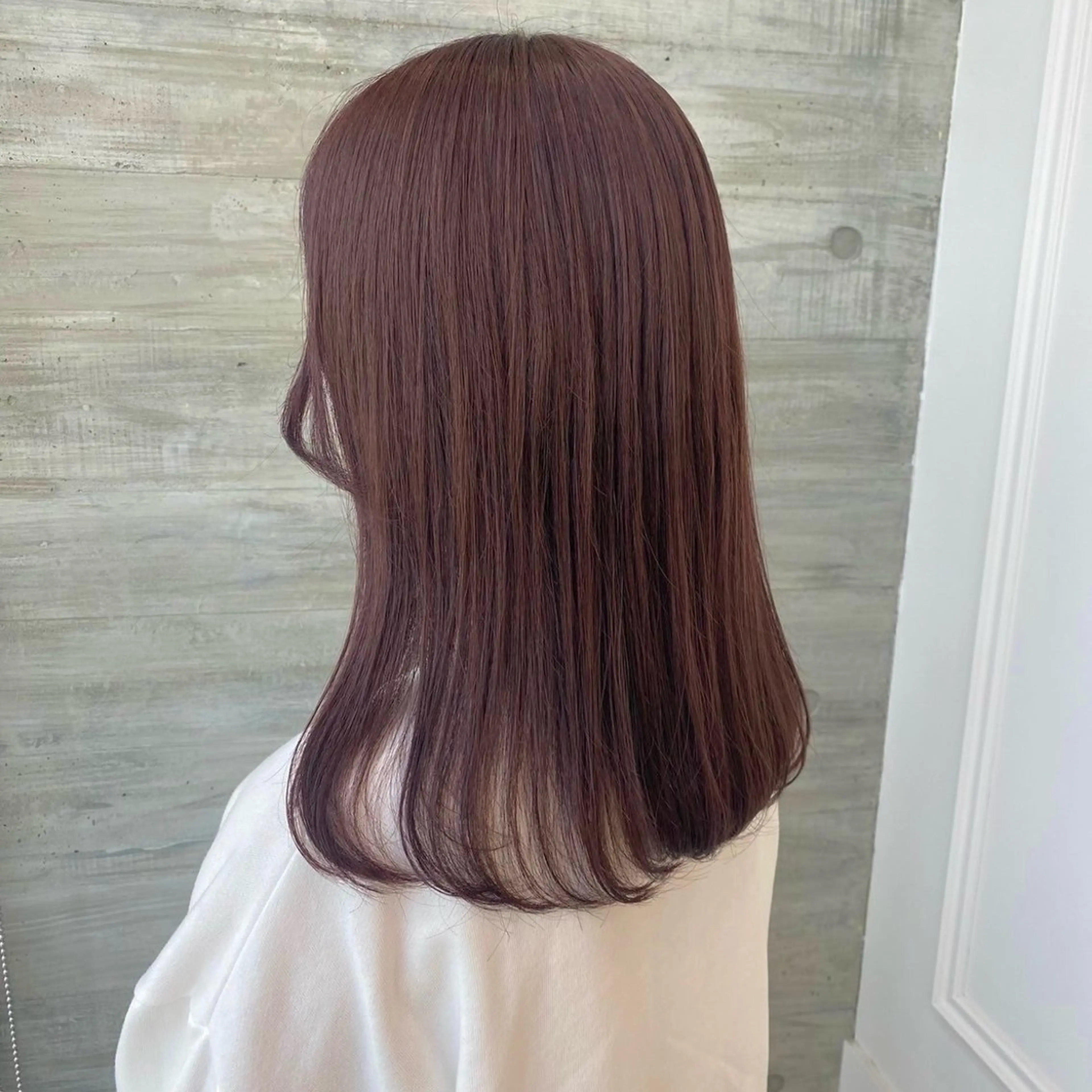 セミロング カラー Parve Mix / 根本 梨湖🫧のヘアスタイル