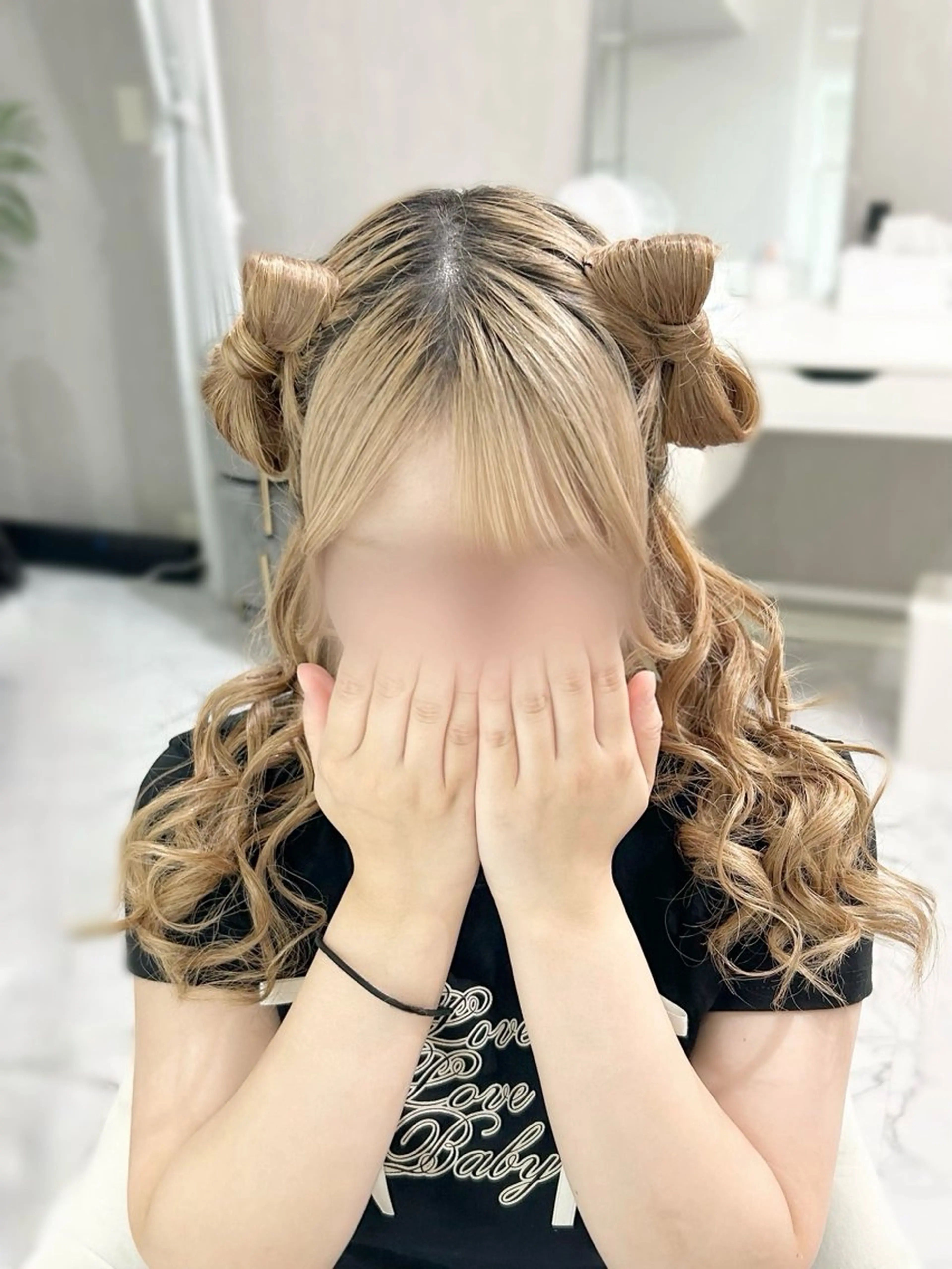 ロング ヘアアレンジ ヘアセット ヘアセット専門店 Rのヘアスタイル