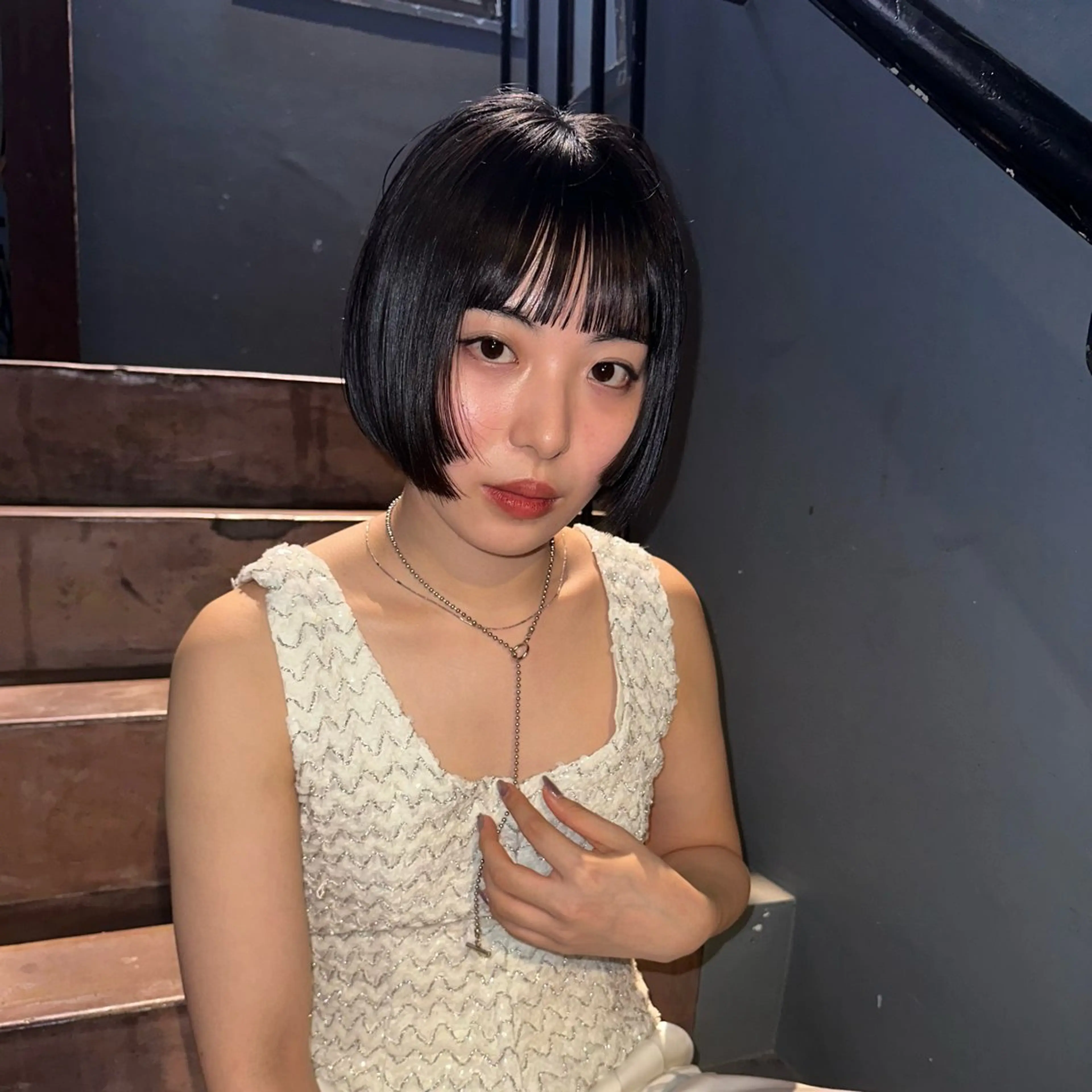 ショート カット ボブ/顔周りレイヤー 似合わせcut🪽のヘアスタイル