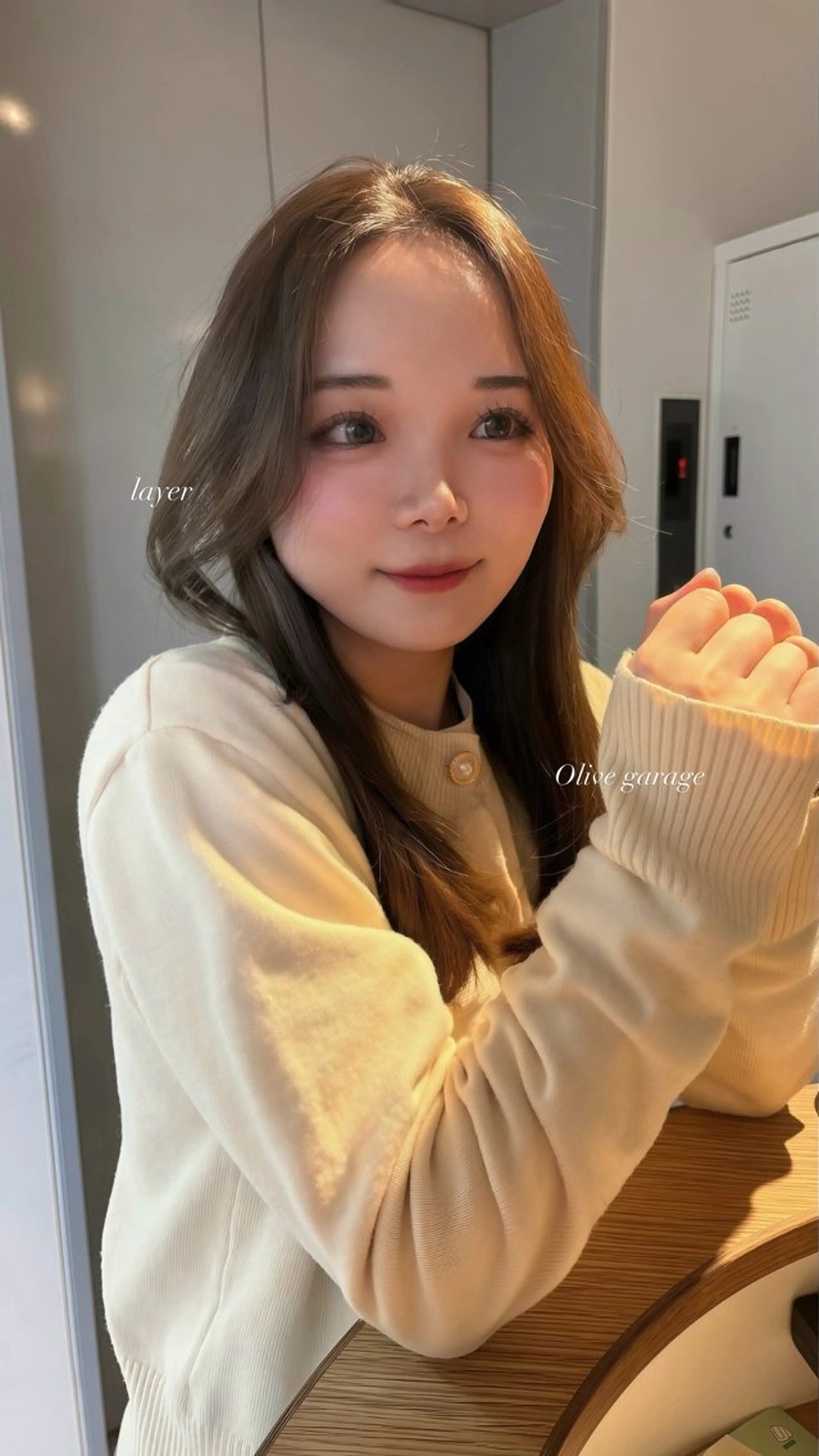 セミロング カット ヘアカラー トリートメント 新宿/ボブ/レイヤー 縮毛矯正/SACHIのヘアスタイル