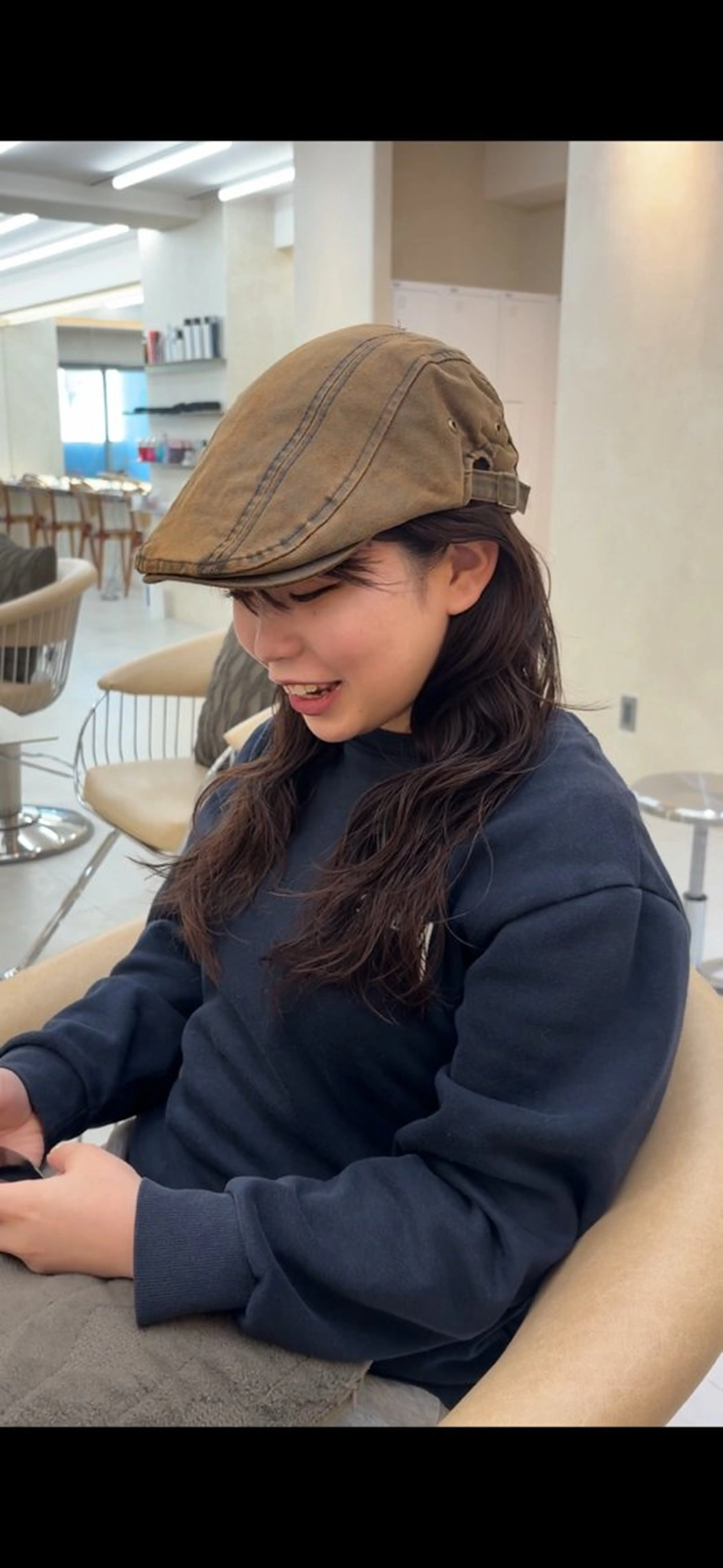 ロング カラー パーマ 撮影モデル 様募集中🫧ももかのヘアスタイル