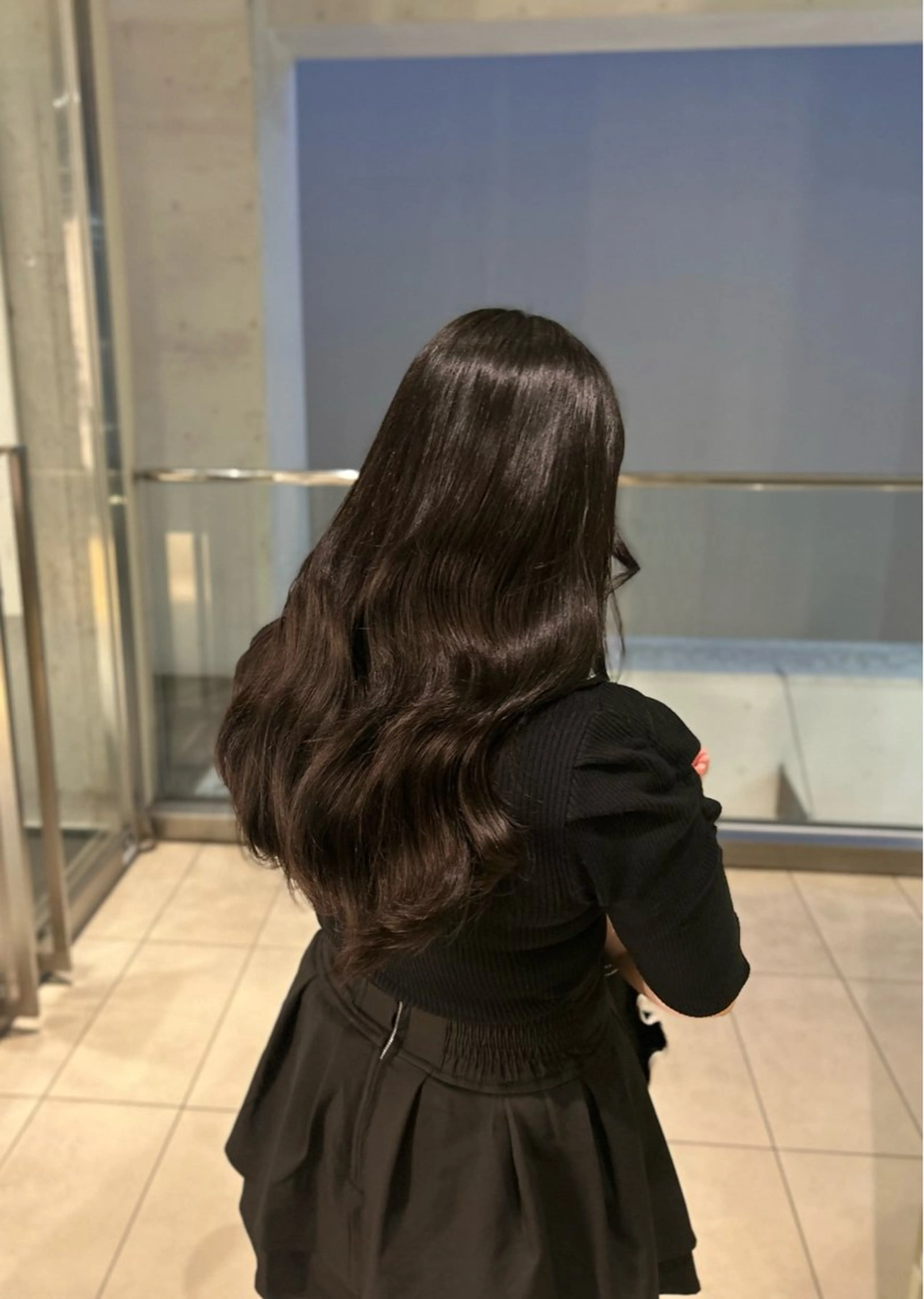 ロング カラー SAKURA🍒 天神/大名/透明感のヘアスタイル