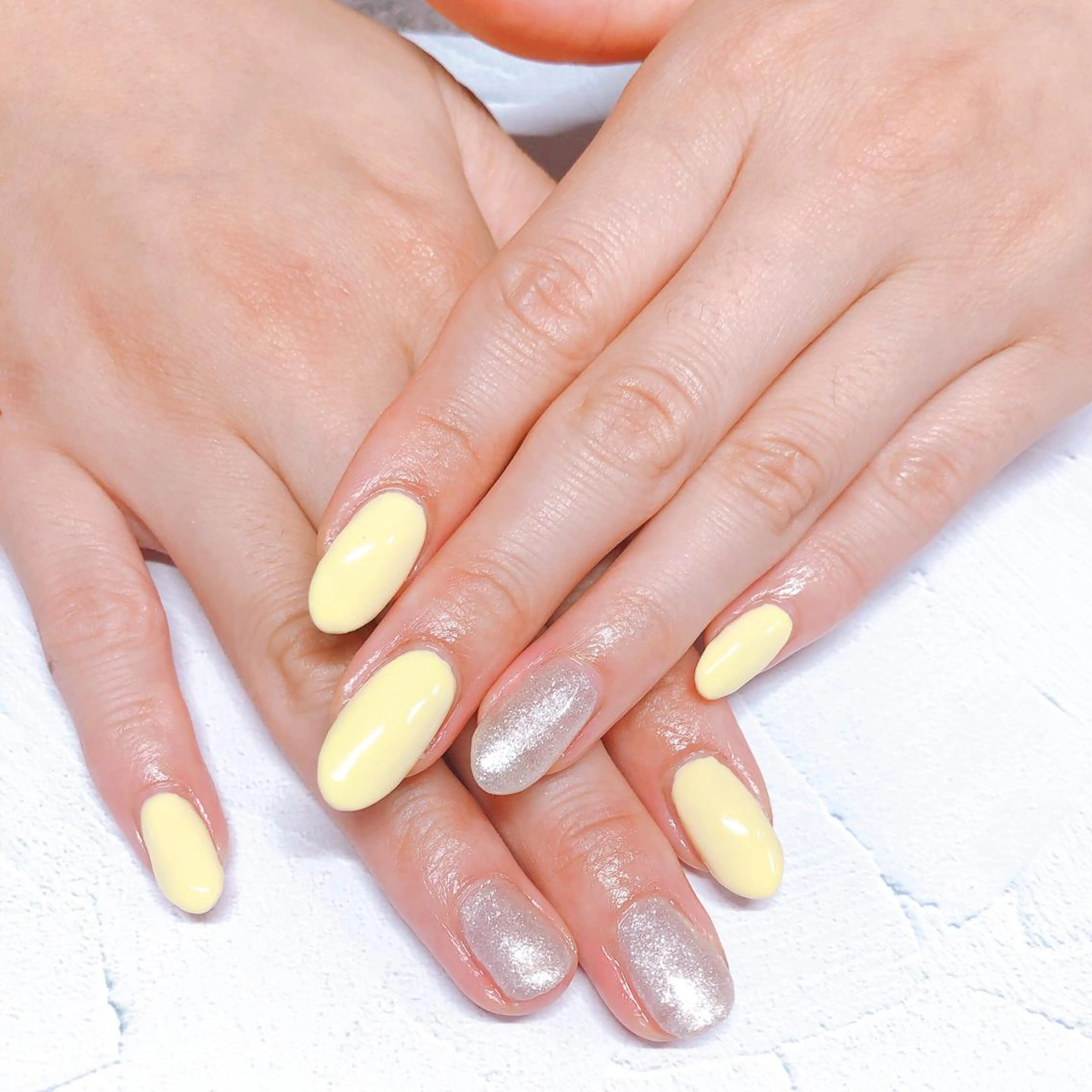 ネイル 黄色 奥園 良恵のネイルデザイン