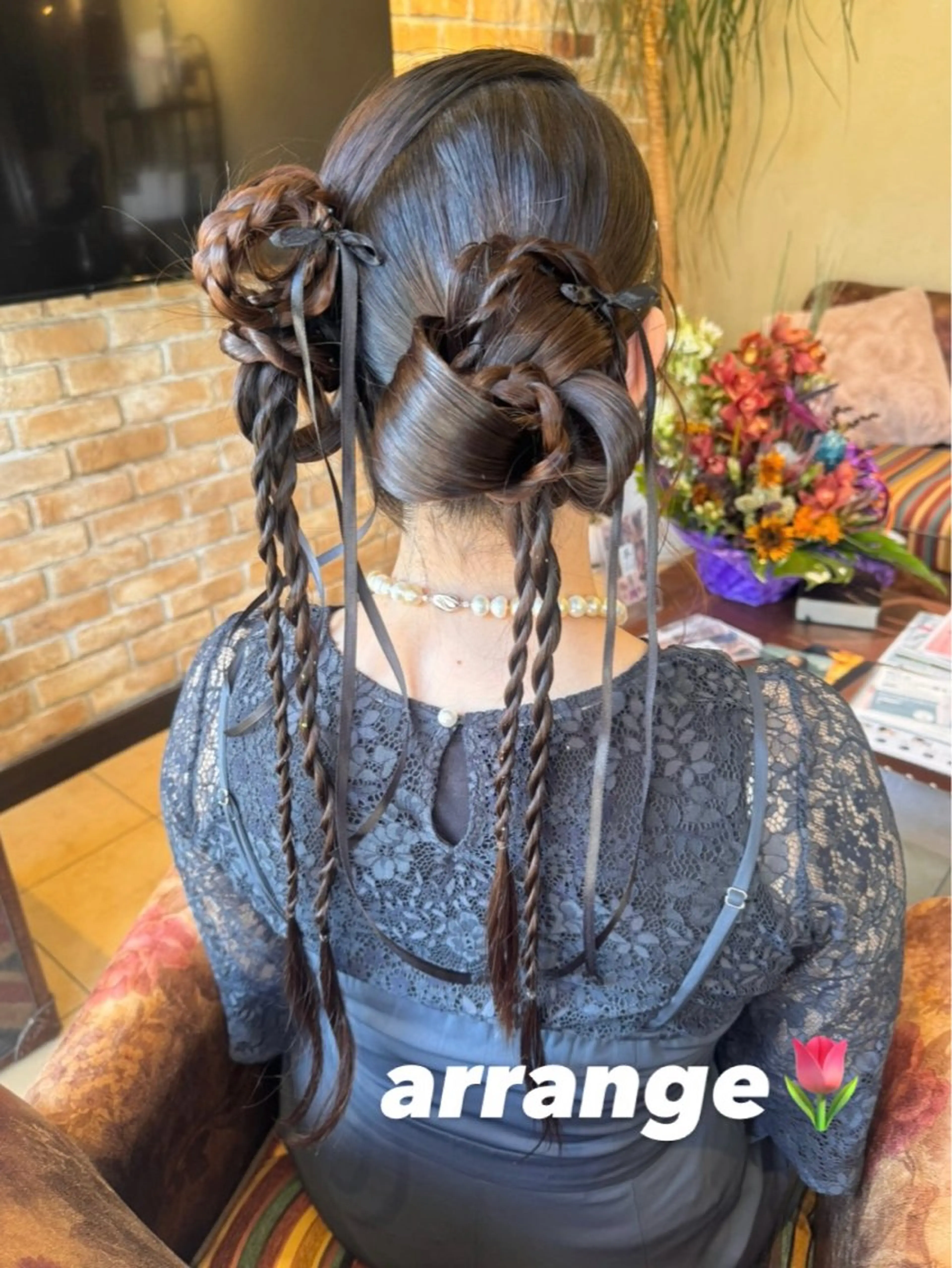 ロング ヘアセット Lyhair🦊🎀 AKIのヘアスタイル